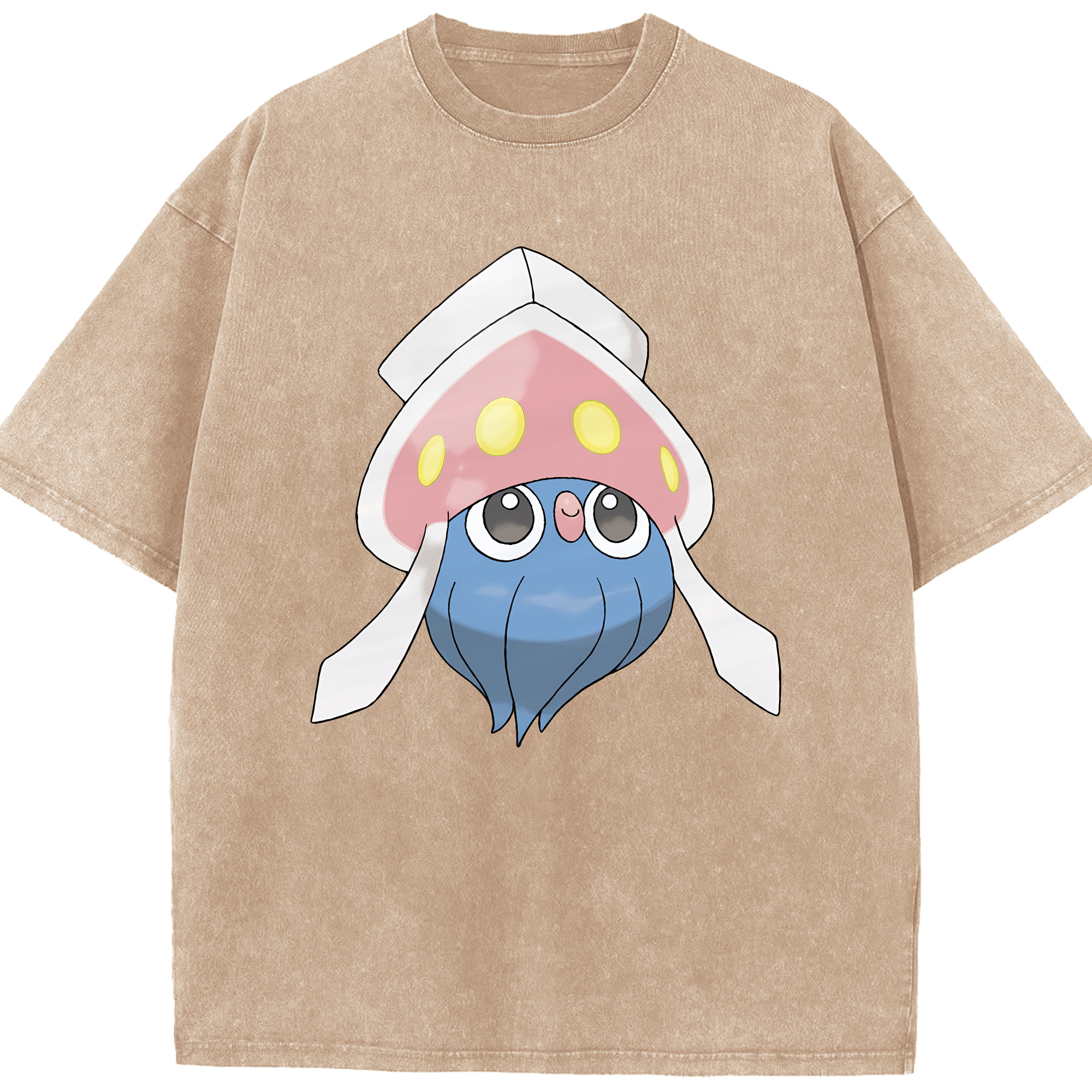 （画像用） ポケットモンスター Pokémon 綿100% ヴィンテージ風 半袖Tシャツ（フロントプリント）