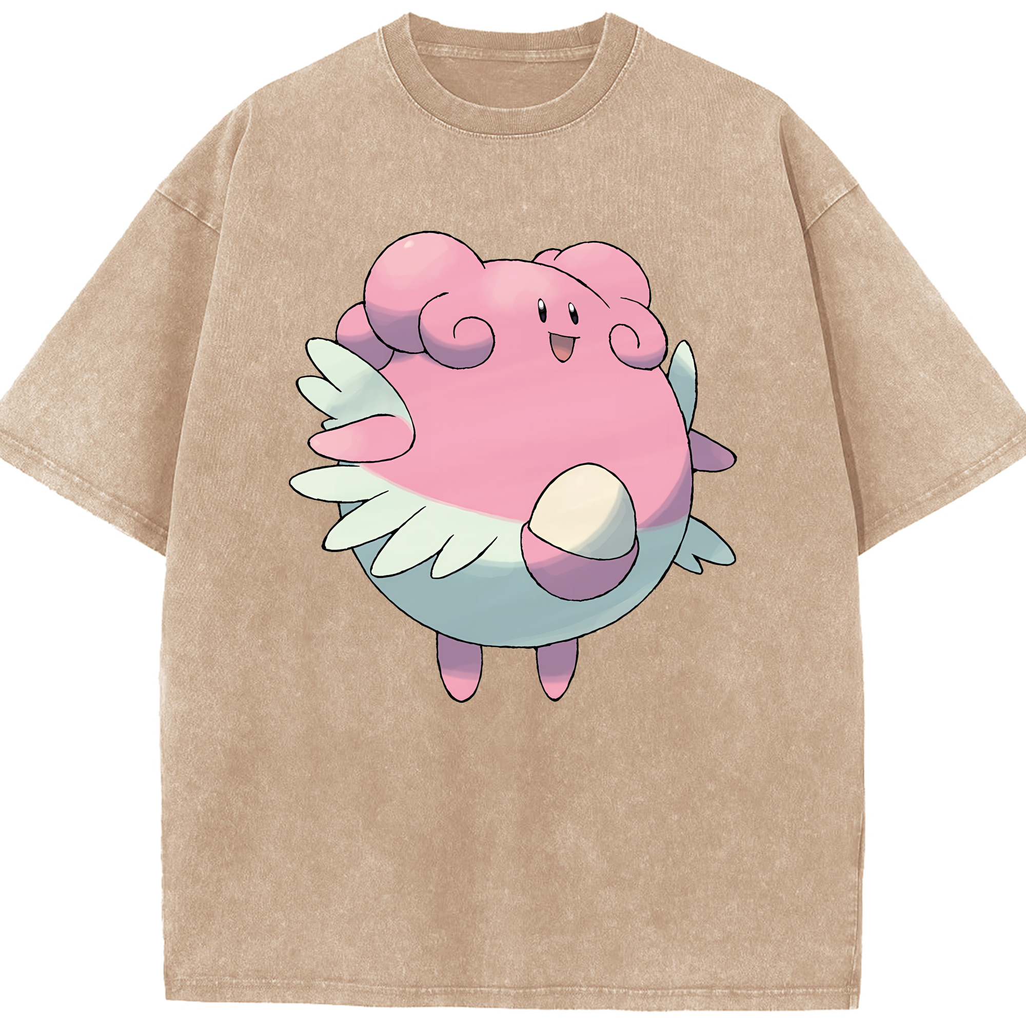 （画像用） ポケットモンスター Pokémon 綿100% ヴィンテージ風 半袖Tシャツ（フロントプリント）