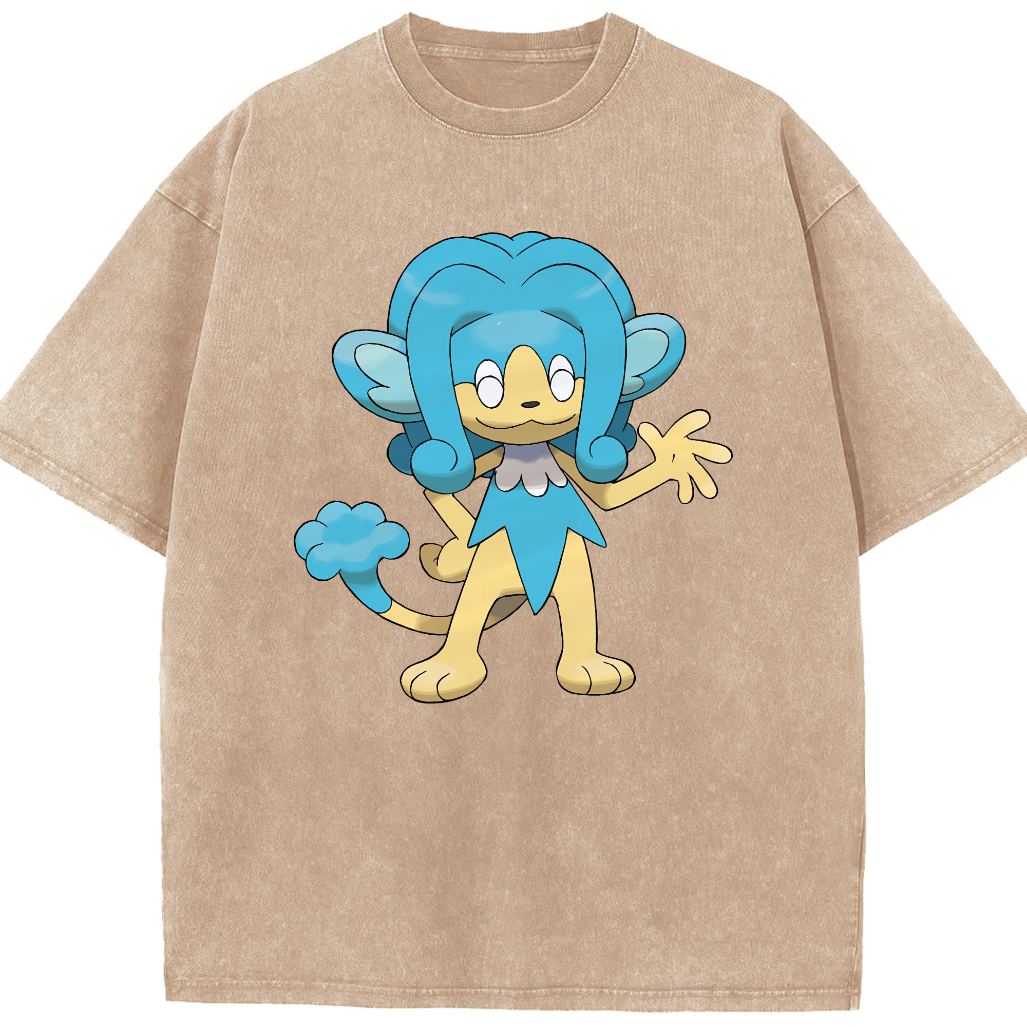 （画像用） ポケットモンスター Pokémon 綿100% ヴィンテージ風 半袖Tシャツ（フロントプリント）