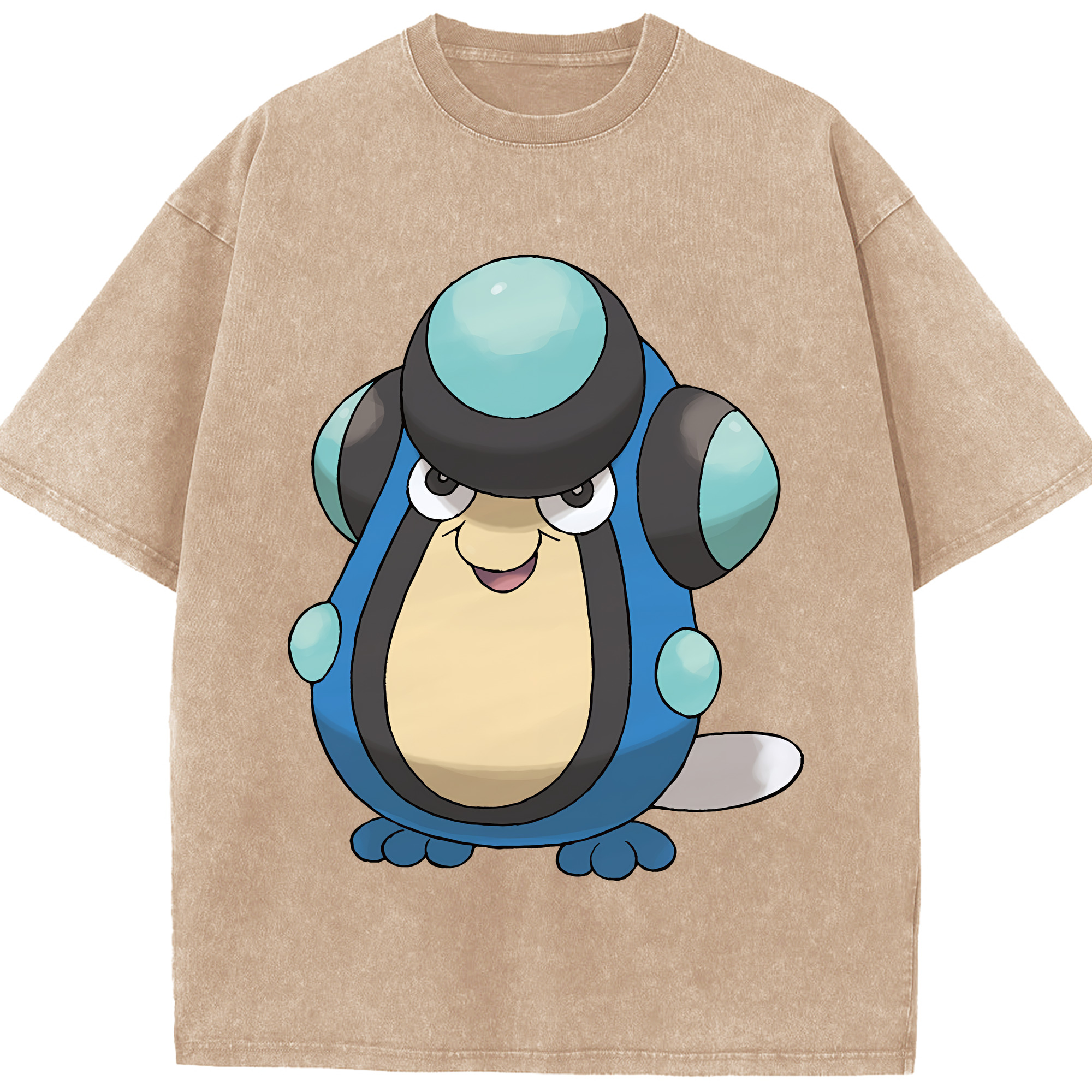 （画像用） ポケットモンスター Pokémon 綿100% ヴィンテージ風 半袖Tシャツ（フロントプリント）