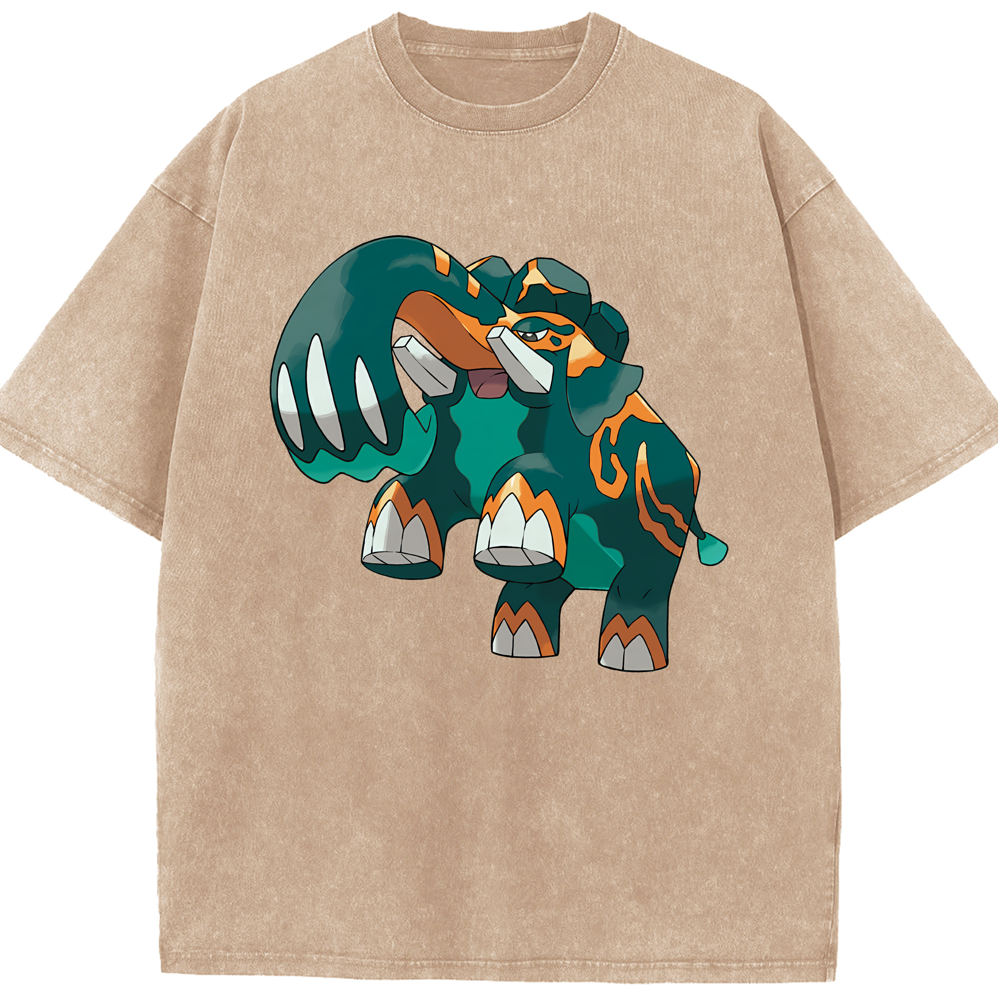 （画像用） ポケットモンスター Pokémon 綿100% ヴィンテージ風 半袖Tシャツ（フロントプリント）