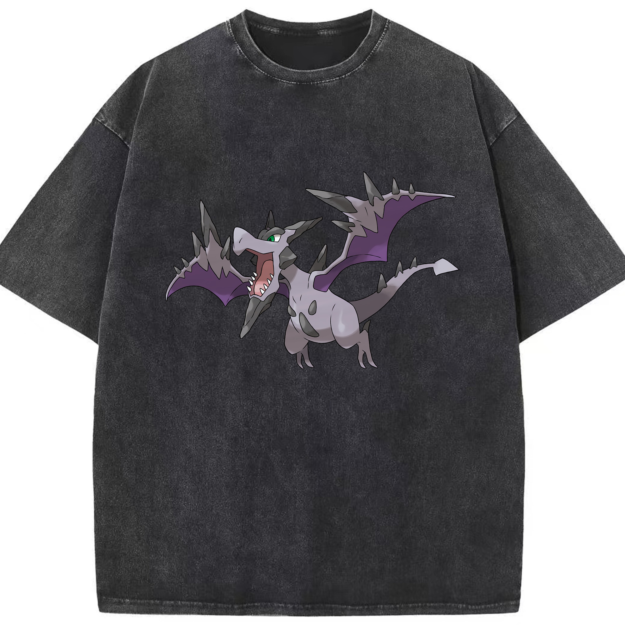 （画像用） ポケットモンスター Pokémon 綿100% ヴィンテージ風 半袖Tシャツ（フロントプリント）