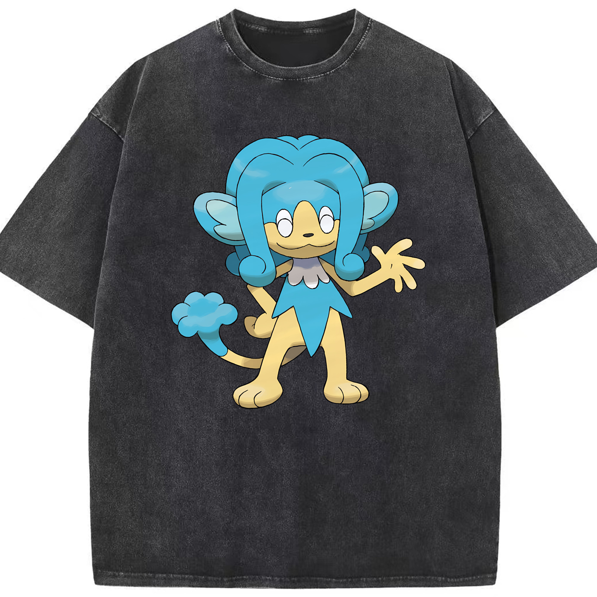 （画像用） ポケットモンスター Pokémon 綿100% ヴィンテージ風 半袖Tシャツ（フロントプリント）