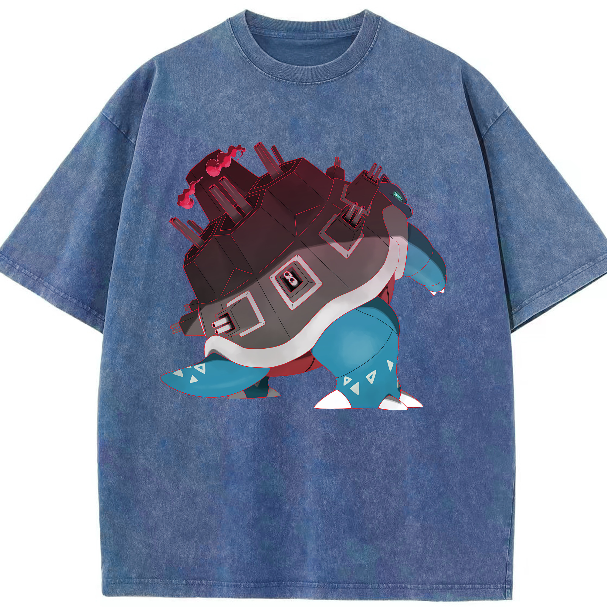 （画像用） ポケットモンスター Pokémon 綿100% ヴィンテージ風 半袖Tシャツ（フロントプリント）