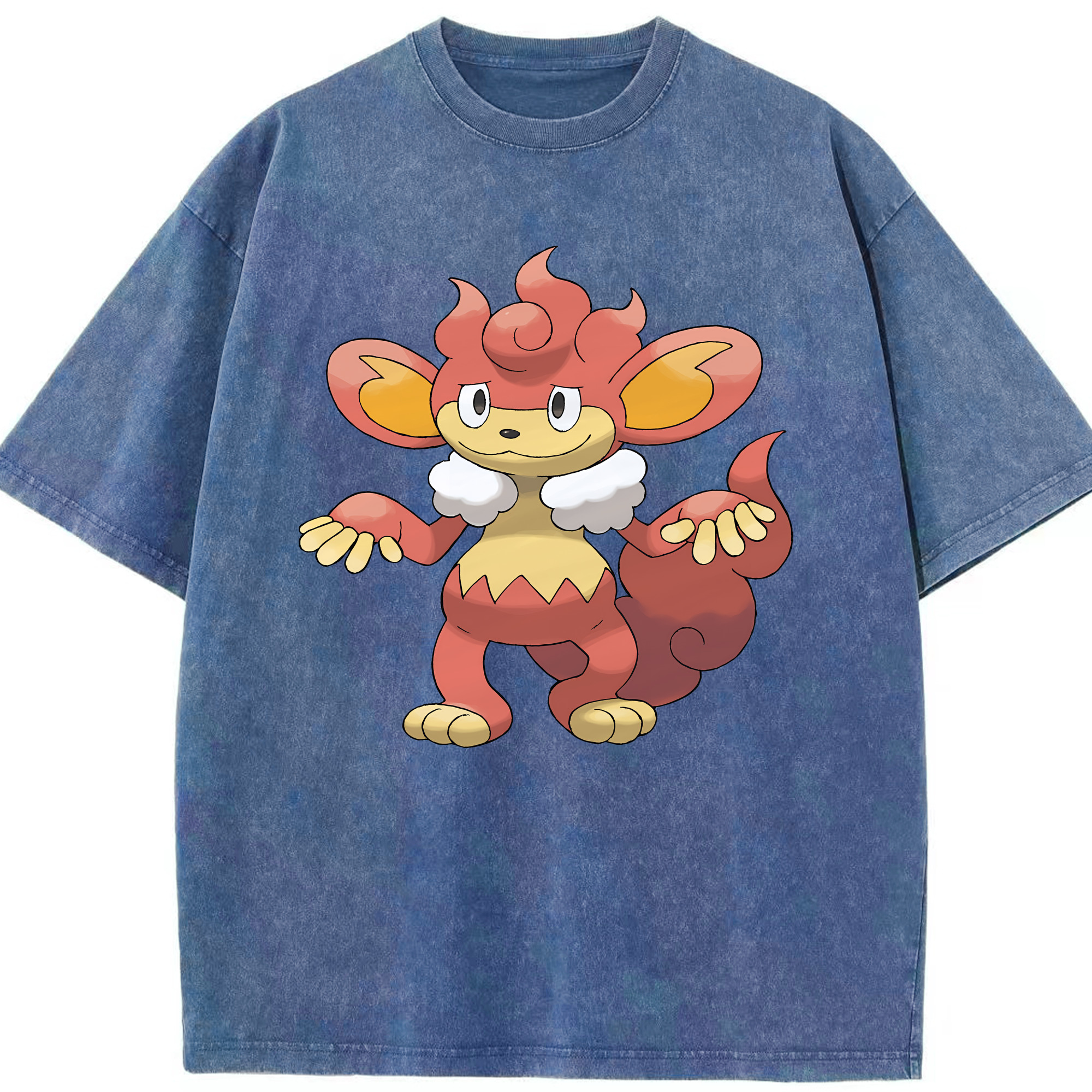 （画像用） ポケットモンスター Pokémon 綿100% ヴィンテージ風 半袖Tシャツ（フロントプリント）