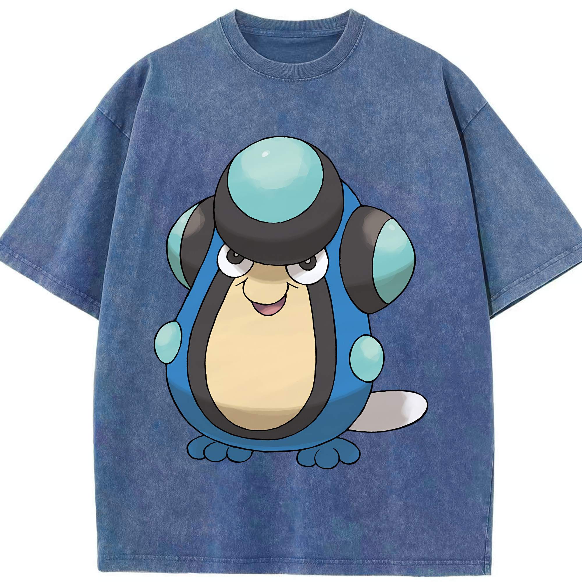 （画像用） ポケットモンスター Pokémon 綿100% ヴィンテージ風 半袖Tシャツ（フロントプリント）