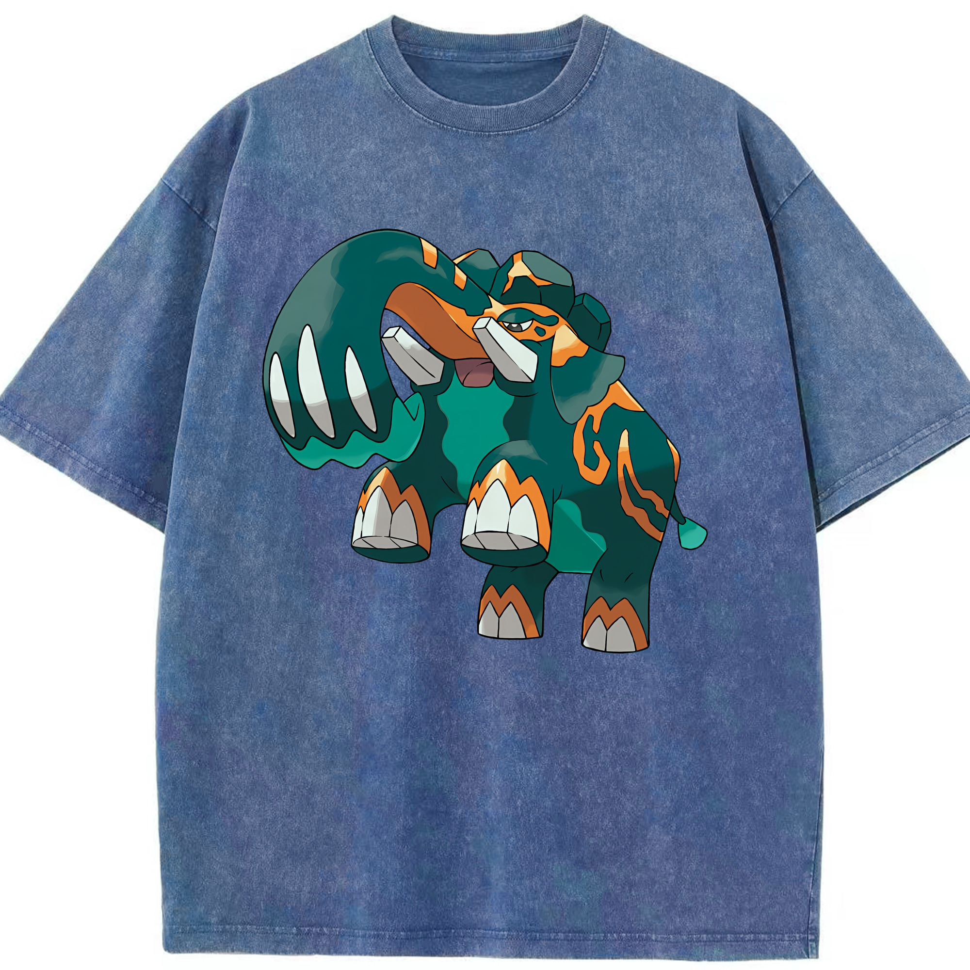 （画像用） ポケットモンスター Pokémon 綿100% ヴィンテージ風 半袖Tシャツ（フロントプリント）