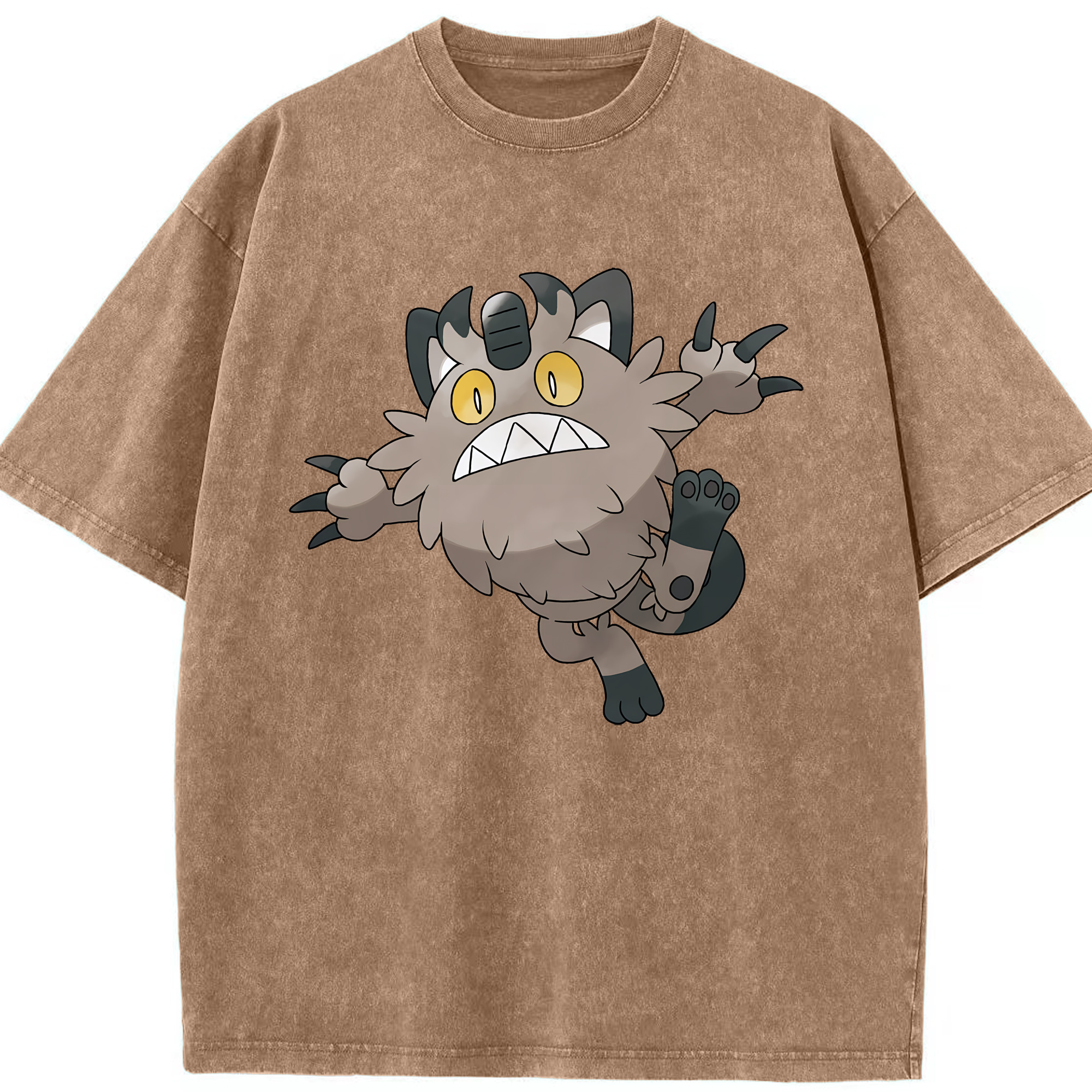 （画像用） ポケットモンスター Pokémon 綿100% ヴィンテージ風 半袖Tシャツ（フロントプリント）