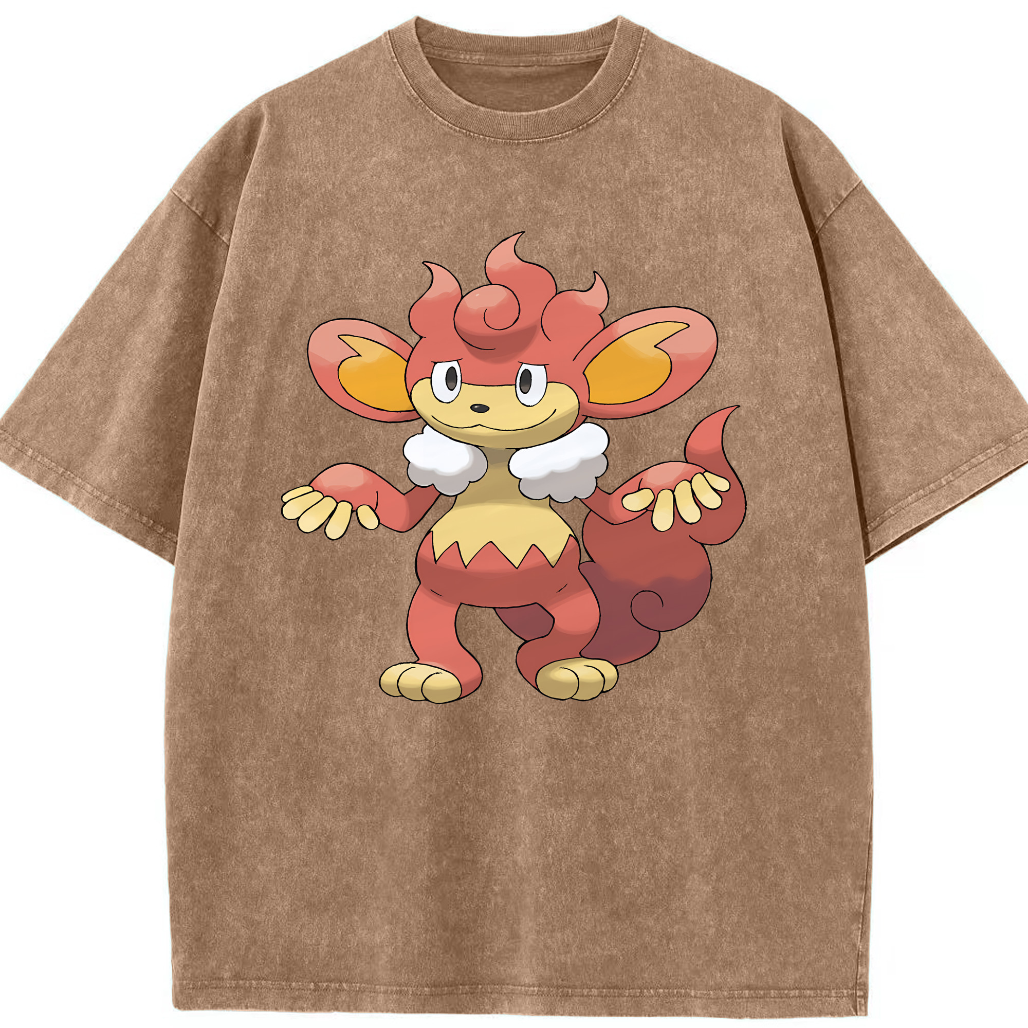 （画像用） ポケットモンスター Pokémon 綿100% ヴィンテージ風 半袖Tシャツ（フロントプリント）