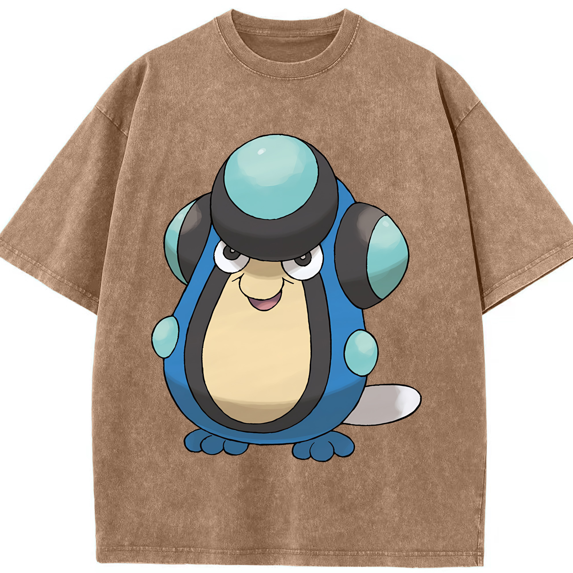 （画像用） ポケットモンスター Pokémon 綿100% ヴィンテージ風 半袖Tシャツ（フロントプリント）