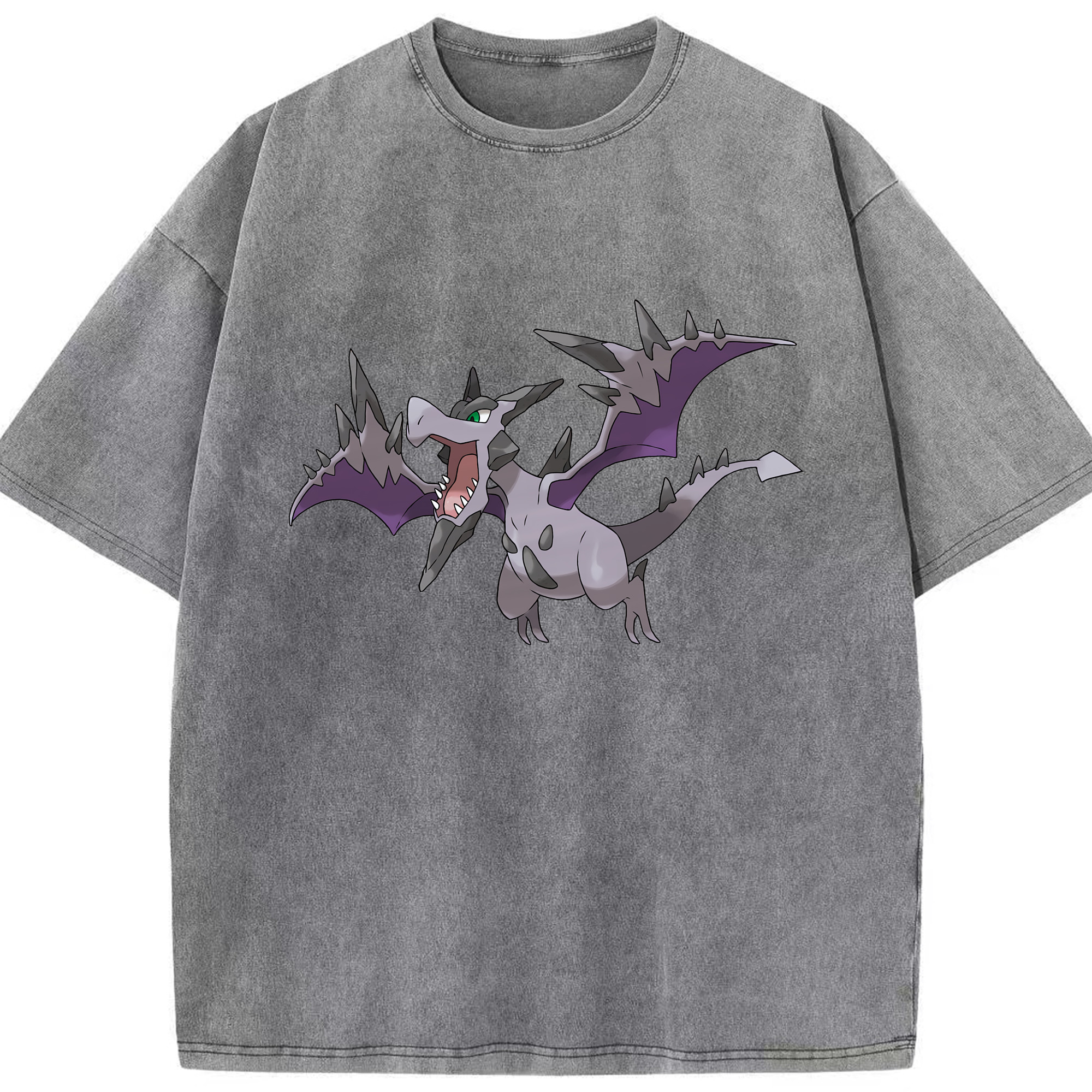 （画像用） ポケットモンスター Pokémon 綿100% ヴィンテージ風 半袖Tシャツ（フロントプリント）