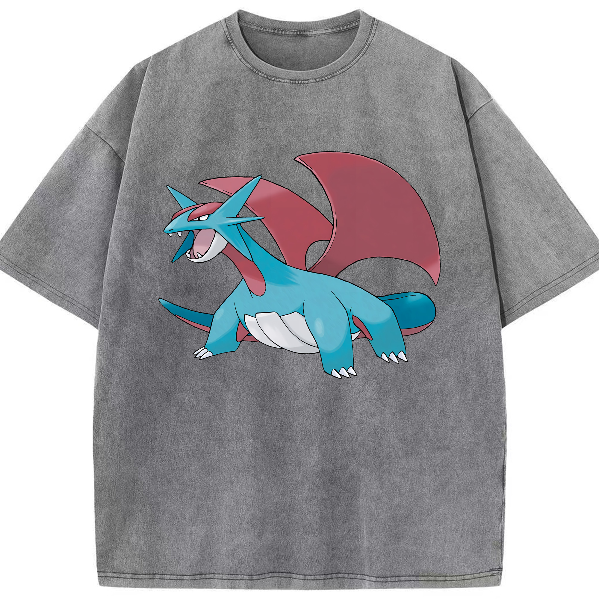 （画像用） ポケットモンスター Pokémon 綿100% ヴィンテージ風 半袖Tシャツ（フロントプリント）