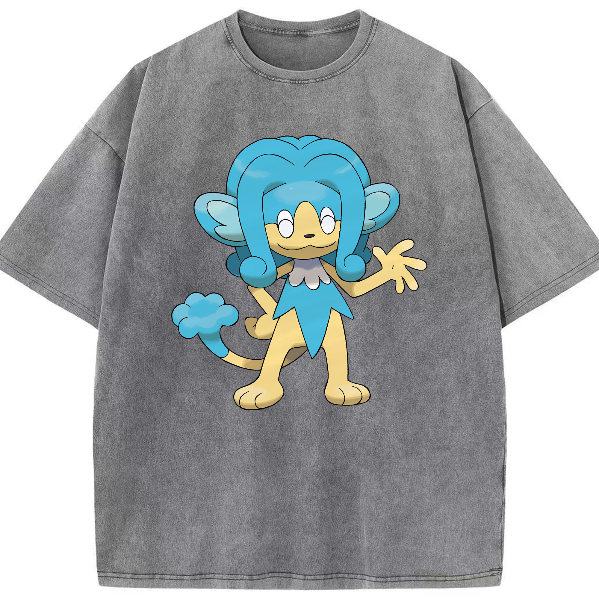 （画像用） ポケットモンスター Pokémon 綿100% ヴィンテージ風 半袖Tシャツ（フロントプリント）