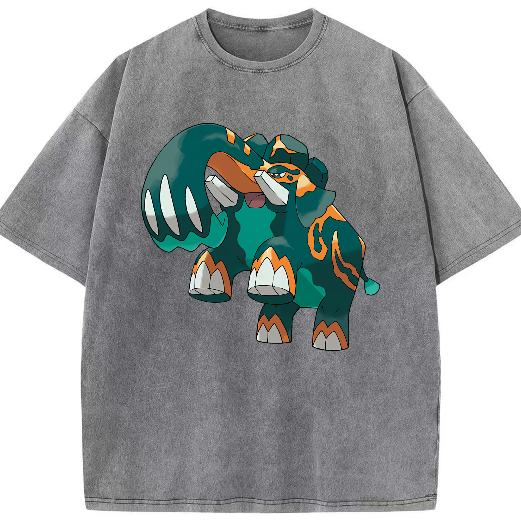 （画像用） ポケットモンスター Pokémon 綿100% ヴィンテージ風 半袖Tシャツ（フロントプリント）