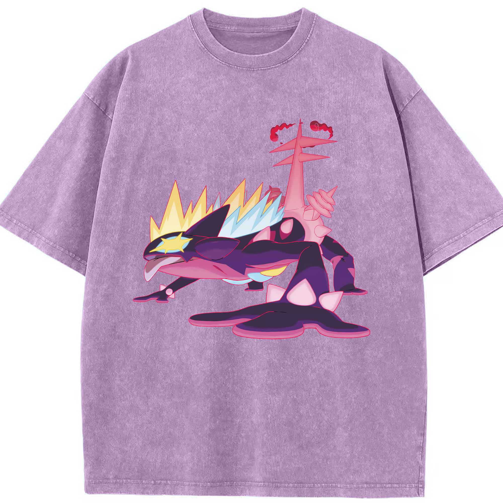 （画像用） ポケットモンスター Pokémon 綿100% ヴィンテージ風 半袖Tシャツ（フロントプリント）