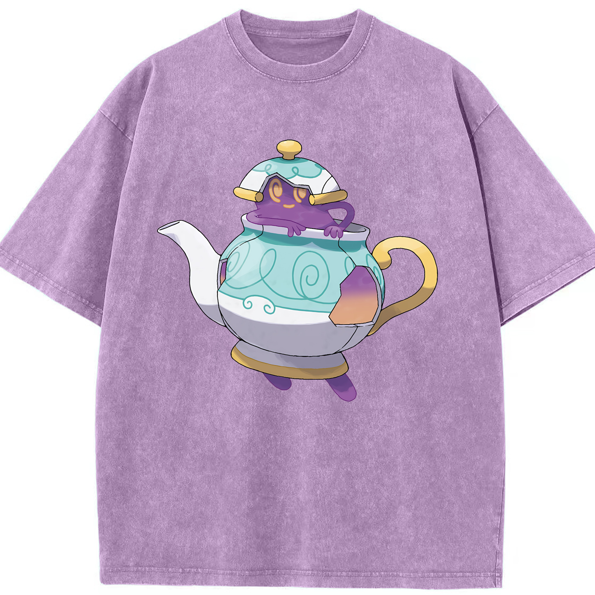 （画像用） ポケットモンスター Pokémon 綿100% ヴィンテージ風 半袖Tシャツ（フロントプリント）