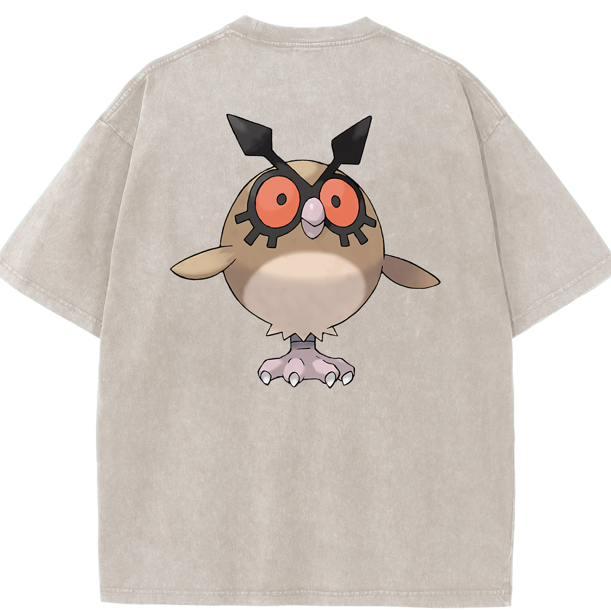 （画像用） ポケットモンスター Pokémon 綿100% ヴィンテージ風 半袖Tシャツ（背面プリント）