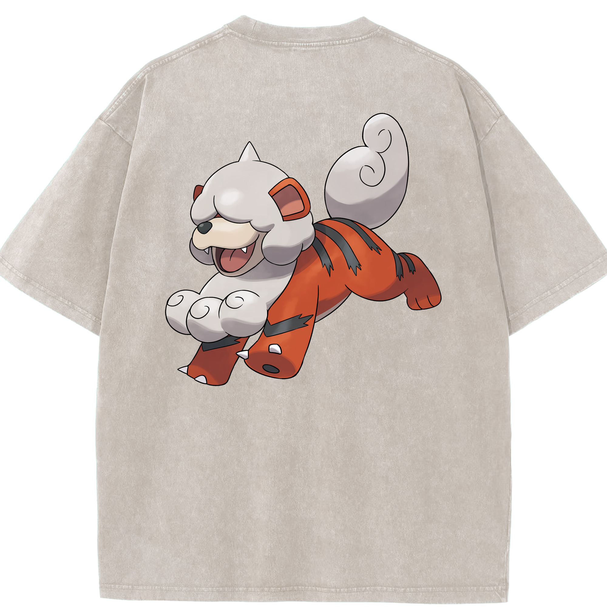 （画像用） ポケットモンスター Pokémon 綿100% ヴィンテージ風 半袖Tシャツ（背面プリント）