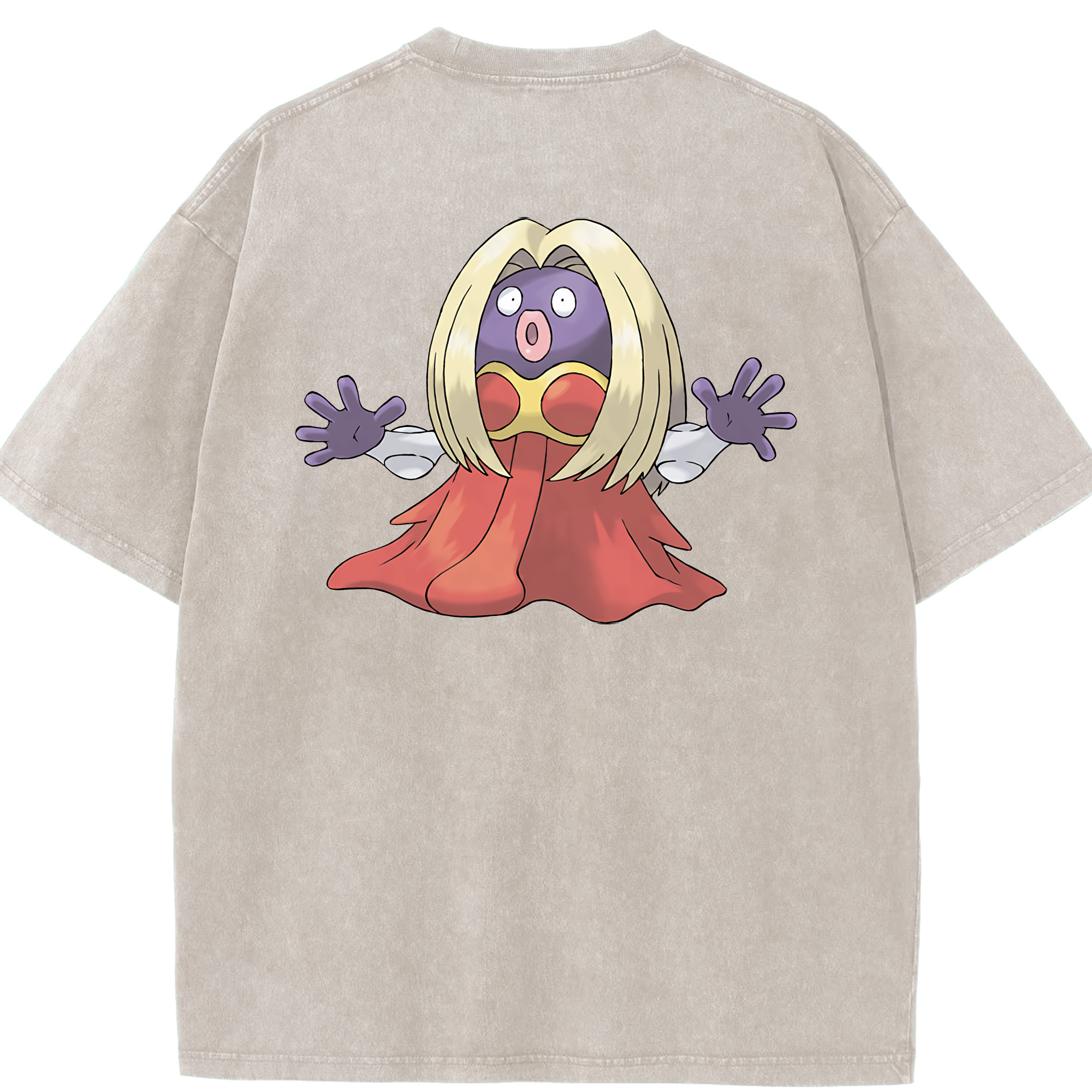 （画像用） ポケットモンスター Pokémon 綿100% ヴィンテージ風 半袖Tシャツ（背面プリント）