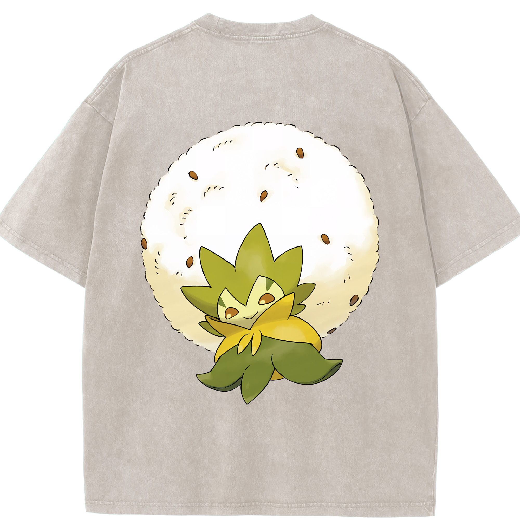 （画像用） ポケットモンスター Pokémon 綿100% ヴィンテージ風 半袖Tシャツ（背面プリント）