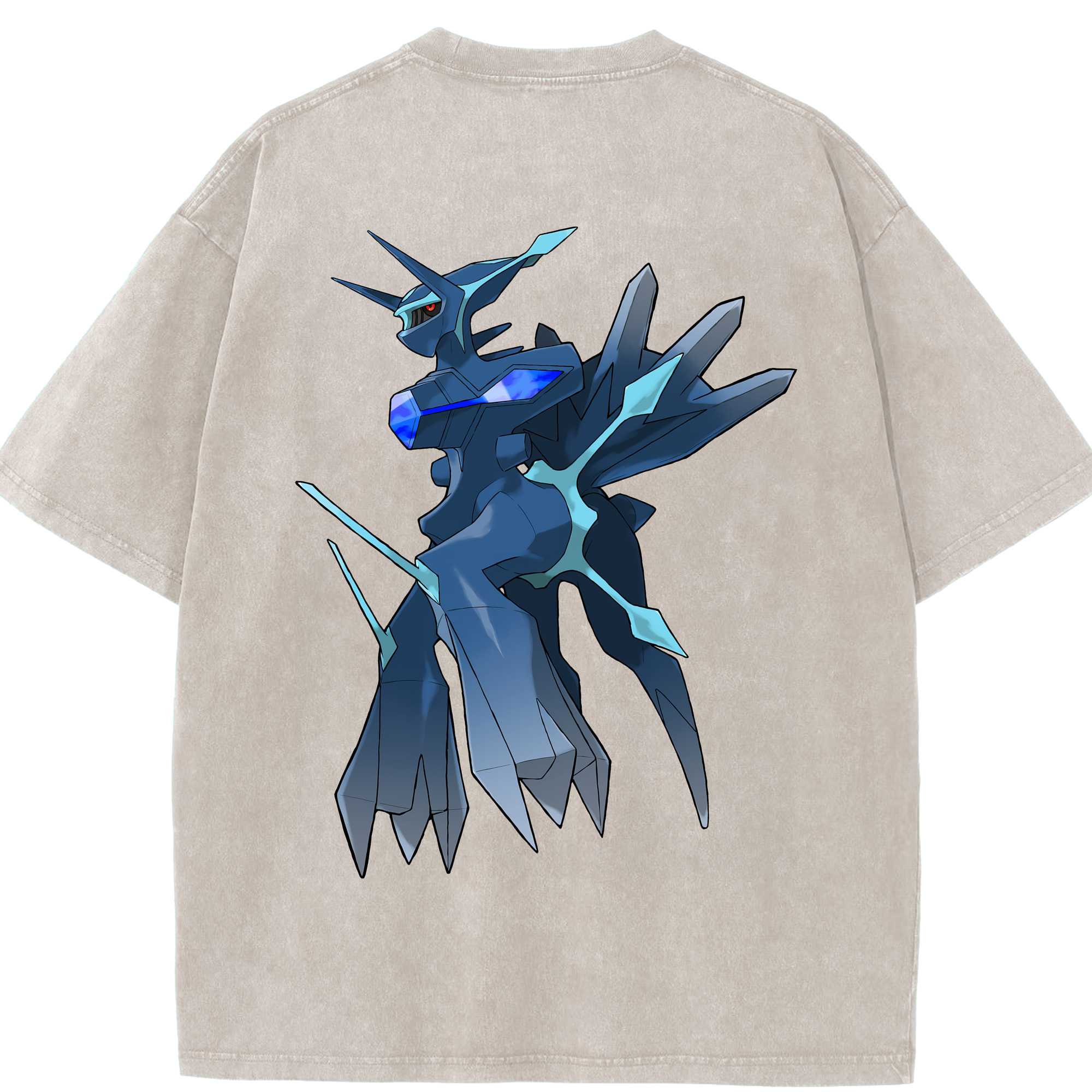 （画像用） ポケットモンスター Pokémon 綿100% ヴィンテージ風 半袖Tシャツ（背面プリント）