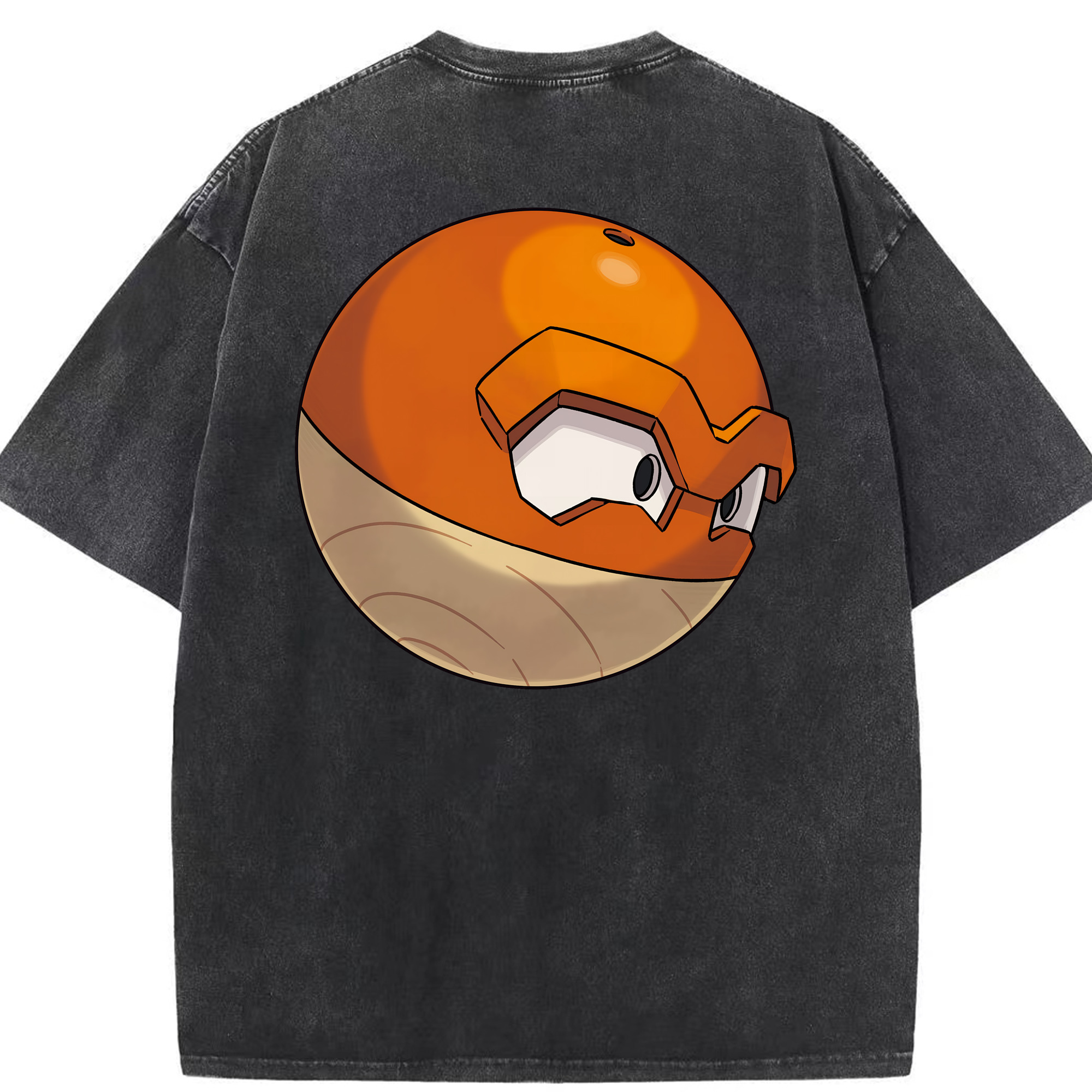（画像用） ポケットモンスター Pokémon 綿100% ヴィンテージ風 半袖Tシャツ（背面プリント）