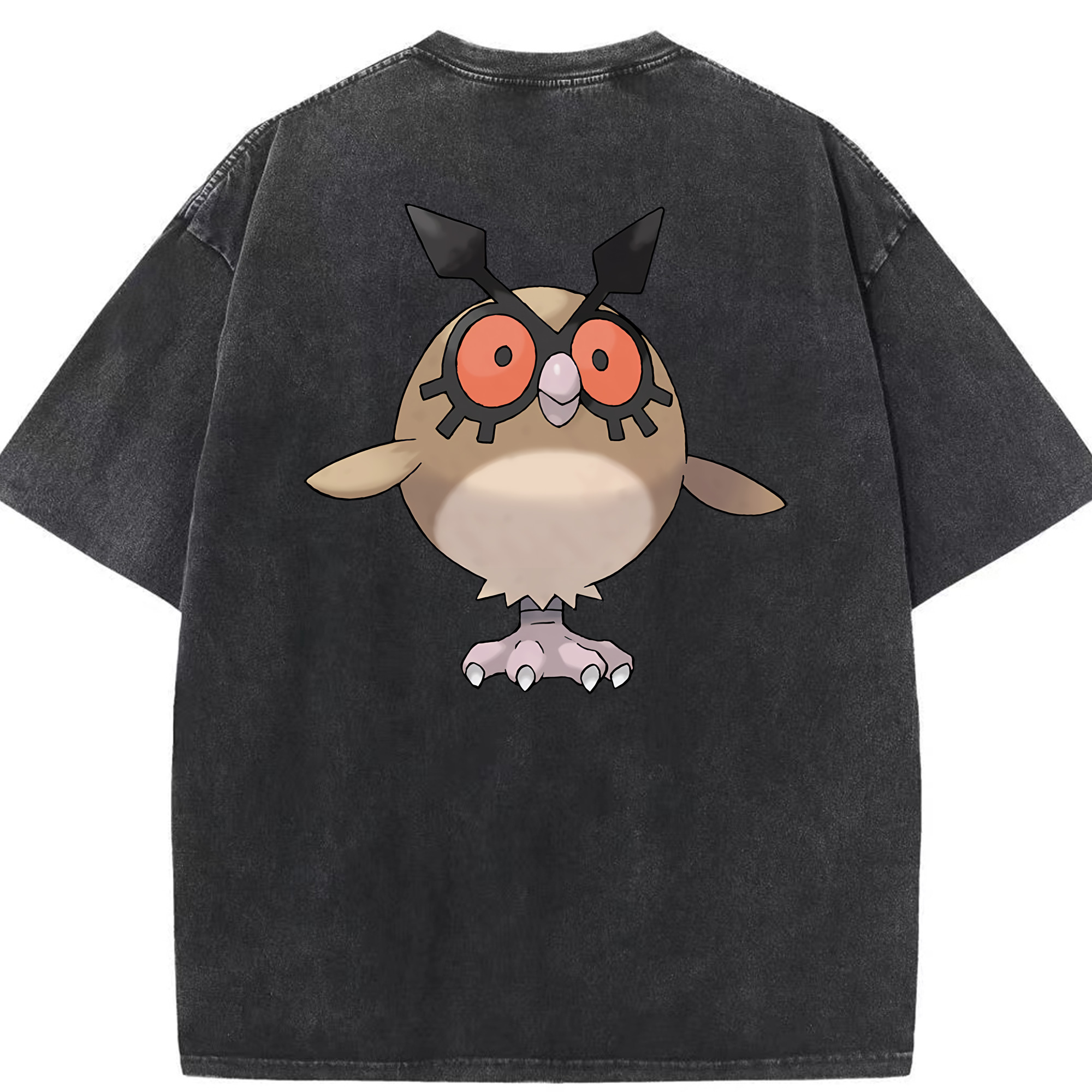（画像用） ポケットモンスター Pokémon 綿100% ヴィンテージ風 半袖Tシャツ（背面プリント）