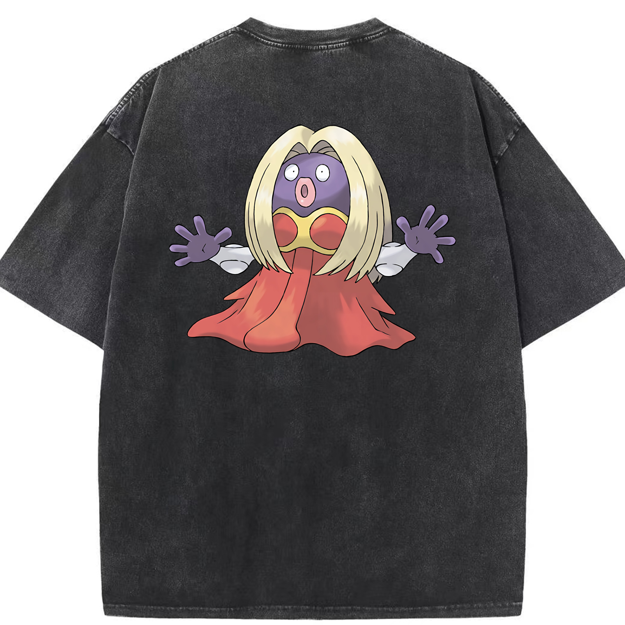 （画像用） ポケットモンスター Pokémon 綿100% ヴィンテージ風 半袖Tシャツ（背面プリント）