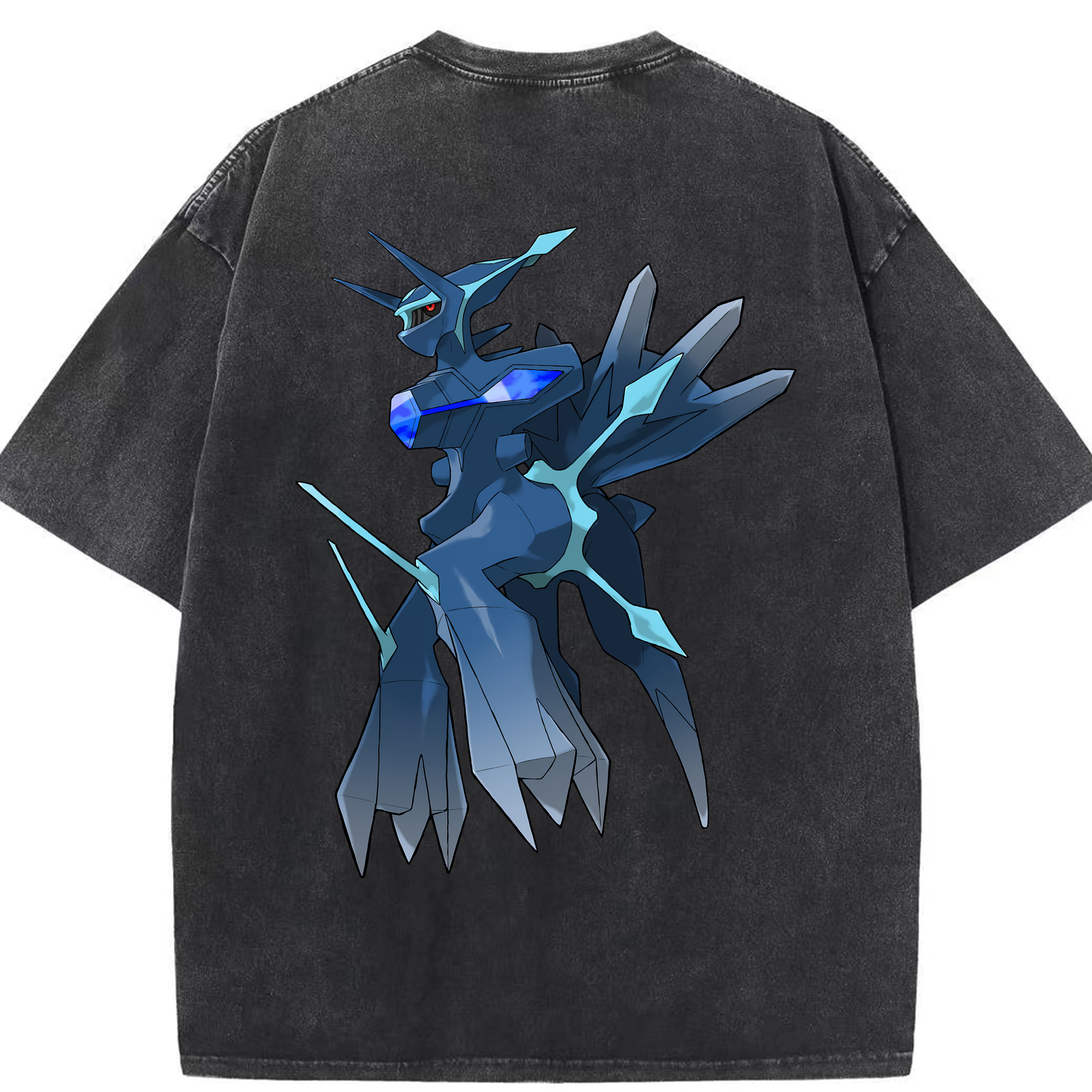 （画像用） ポケットモンスター Pokémon 綿100% ヴィンテージ風 半袖Tシャツ（背面プリント）