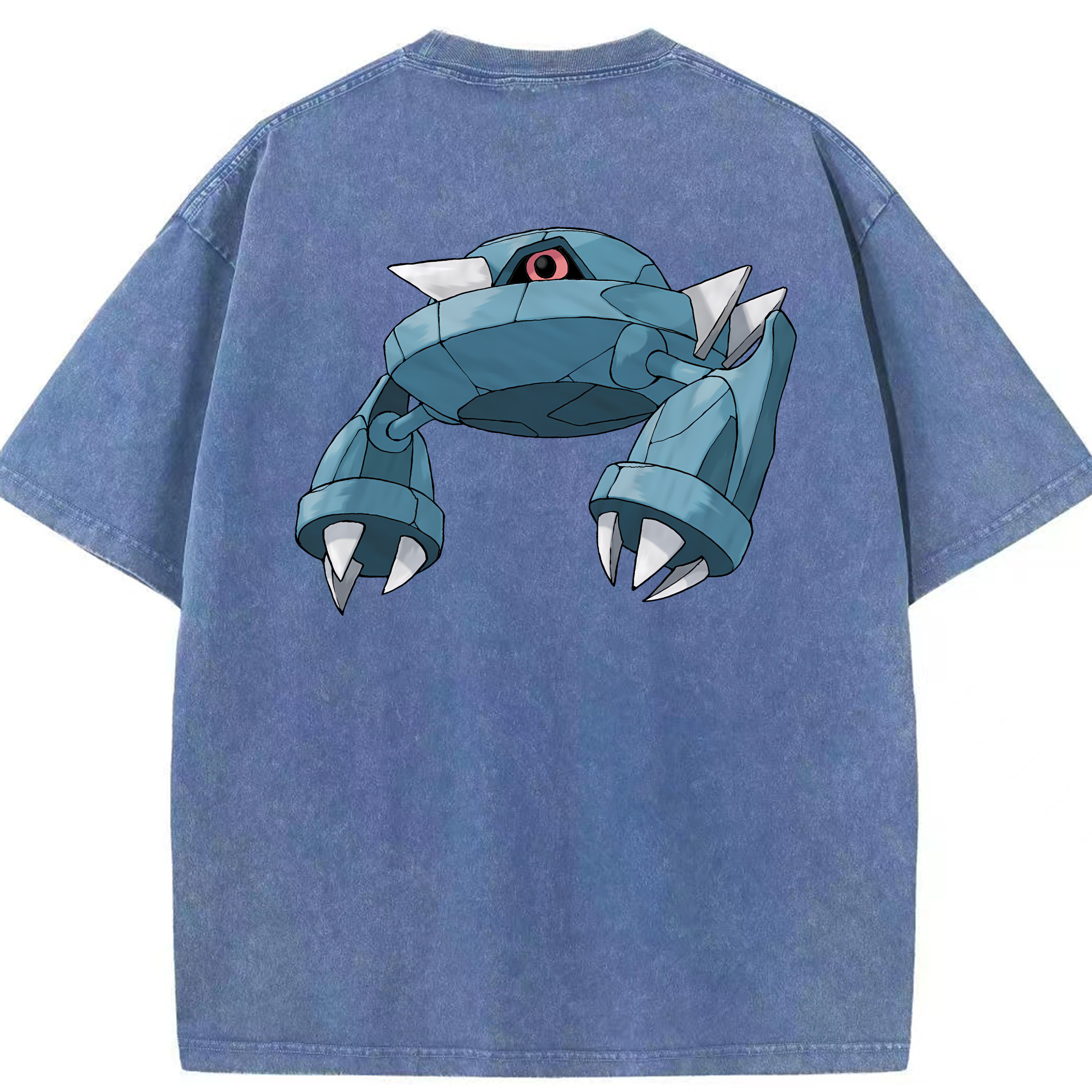 （画像用） ポケットモンスター Pokémon 綿100% ヴィンテージ風 半袖Tシャツ（背面プリント）