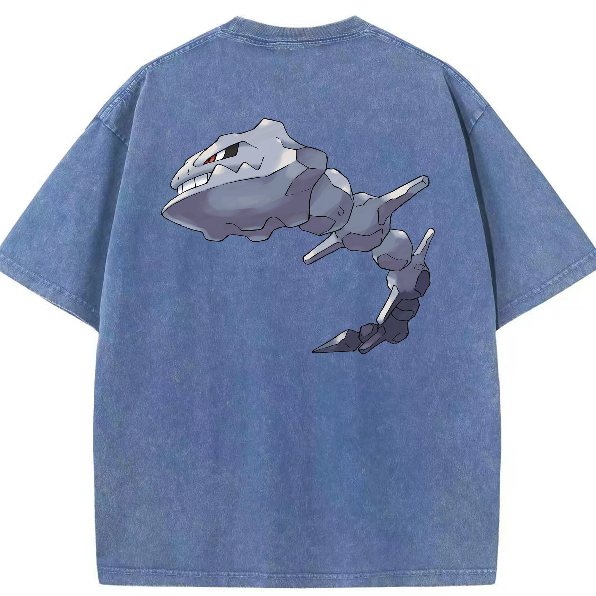 （画像用） ポケットモンスター Pokémon 綿100% ヴィンテージ風 半袖Tシャツ（背面プリント）