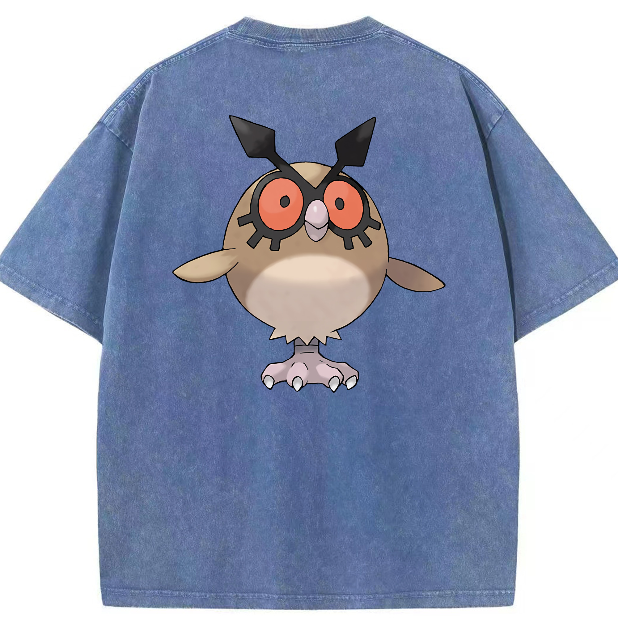 （画像用） ポケットモンスター Pokémon 綿100% ヴィンテージ風 半袖Tシャツ（背面プリント）