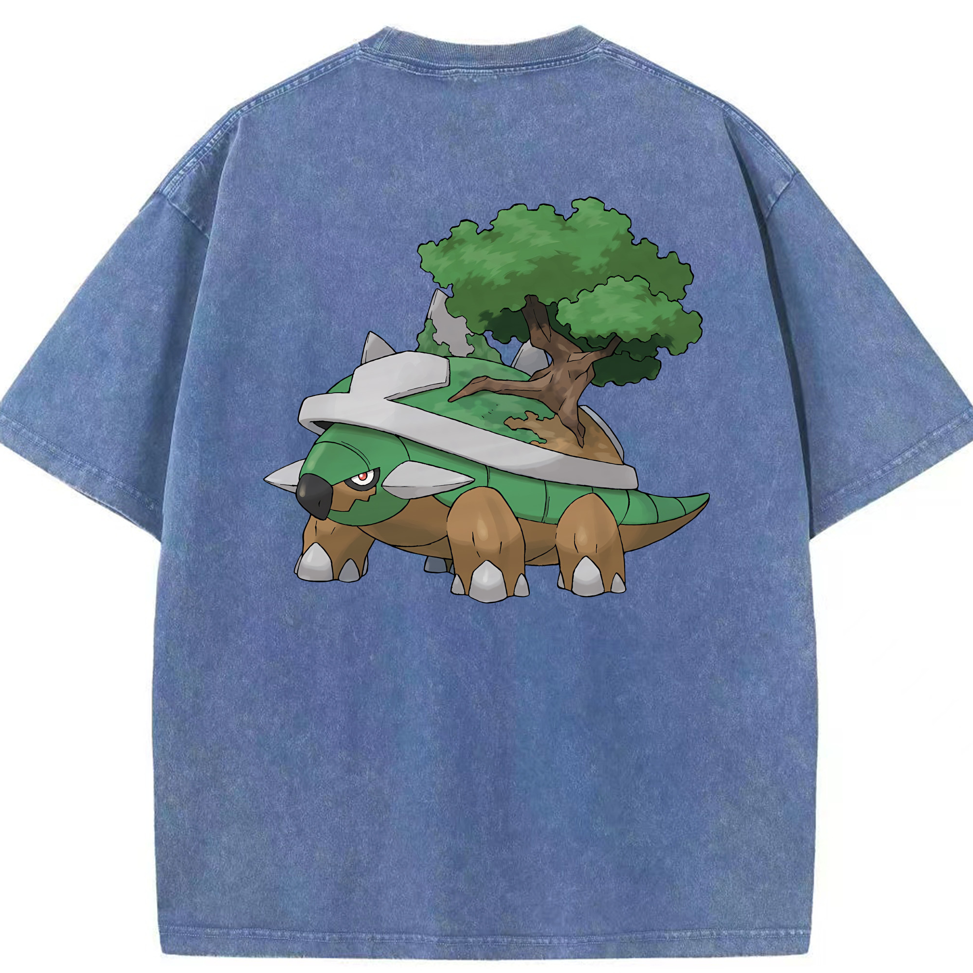 （画像用） ポケットモンスター Pokémon 綿100% ヴィンテージ風 半袖Tシャツ（背面プリント）