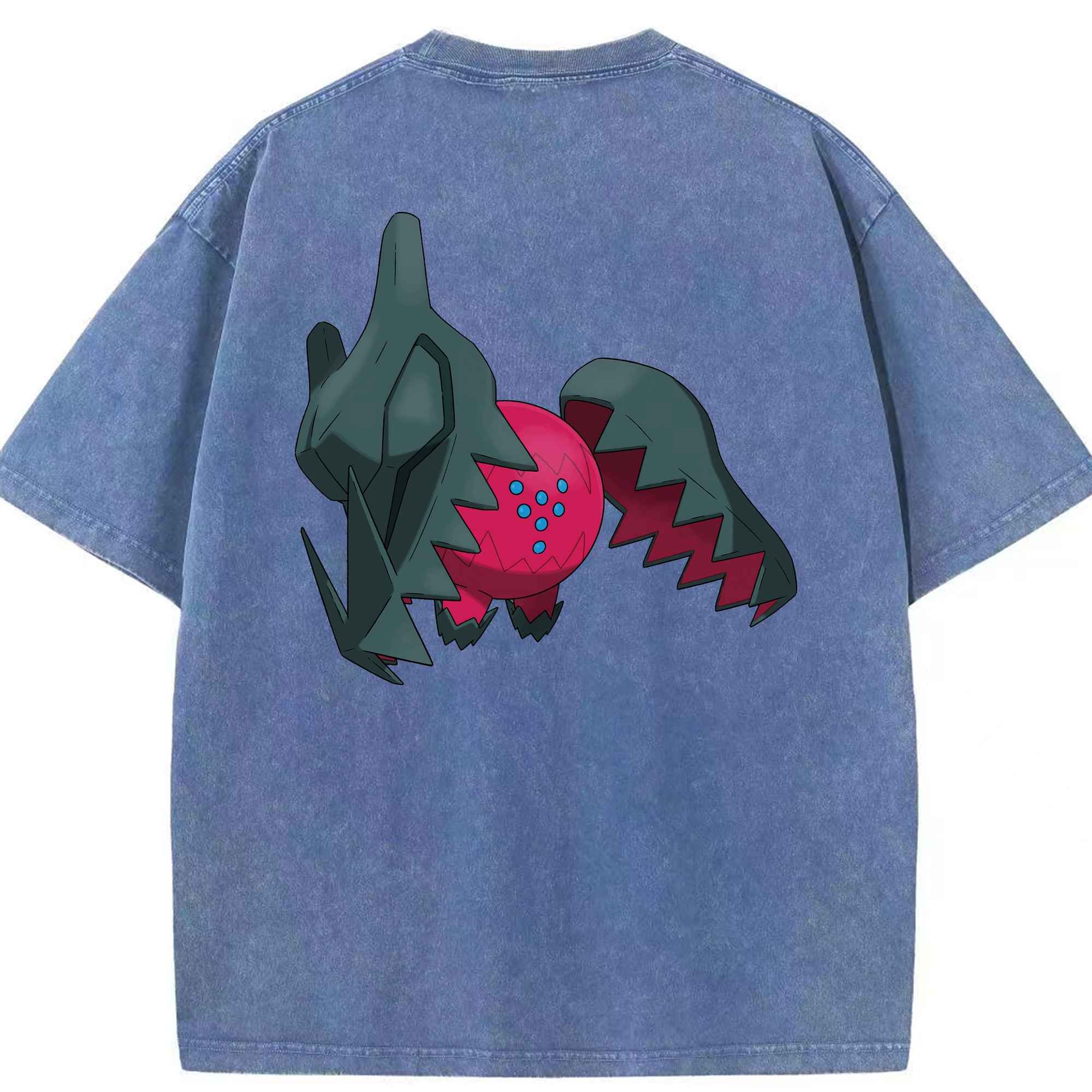 （画像用） ポケットモンスター Pokémon 綿100% ヴィンテージ風 半袖Tシャツ（背面プリント）