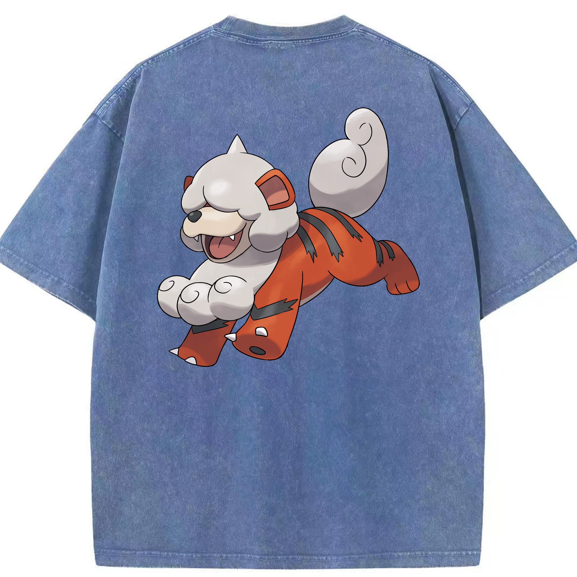 （画像用） ポケットモンスター Pokémon 綿100% ヴィンテージ風 半袖Tシャツ（背面プリント）