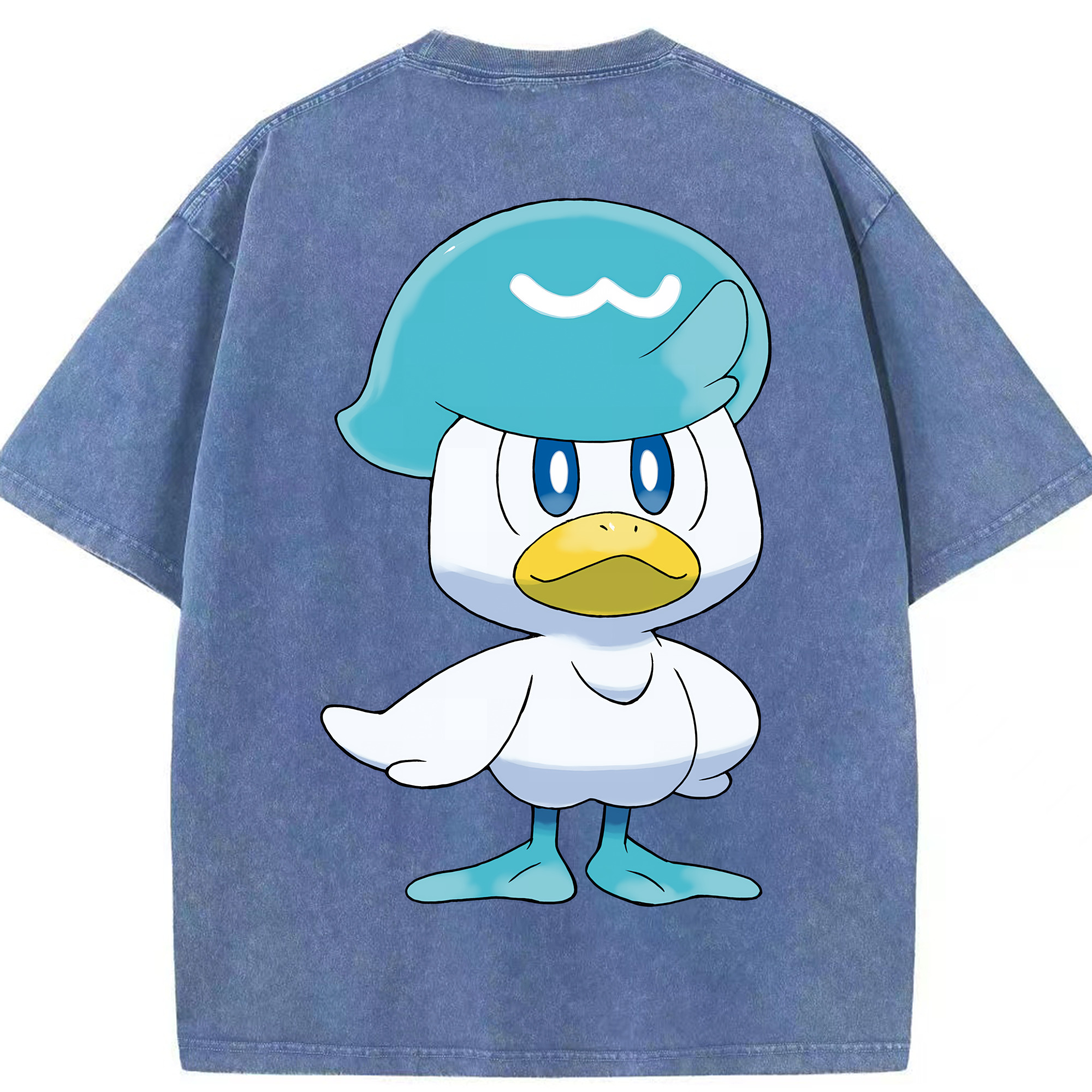 （画像用） ポケットモンスター Pokémon 綿100% ヴィンテージ風 半袖Tシャツ（背面プリント）