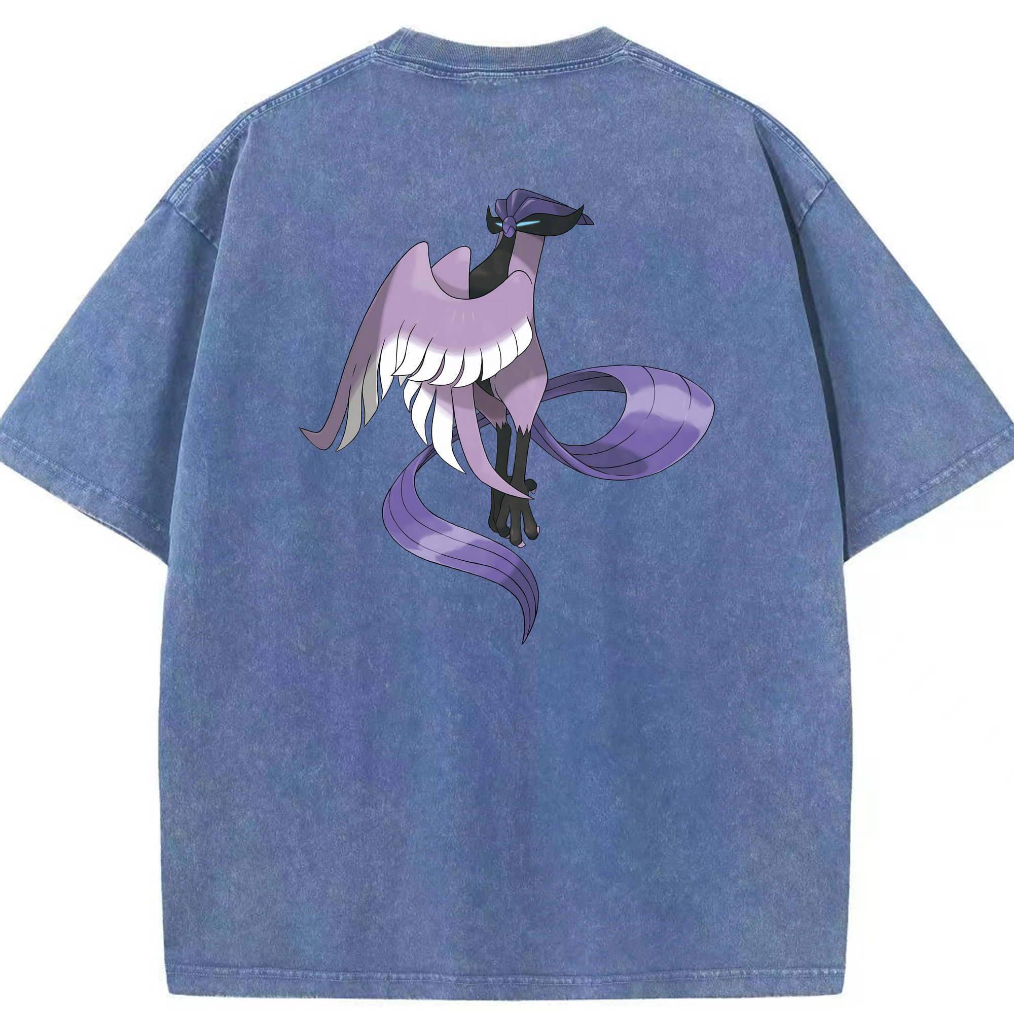 （画像用） ポケットモンスター Pokémon 綿100% ヴィンテージ風 半袖Tシャツ（背面プリント）