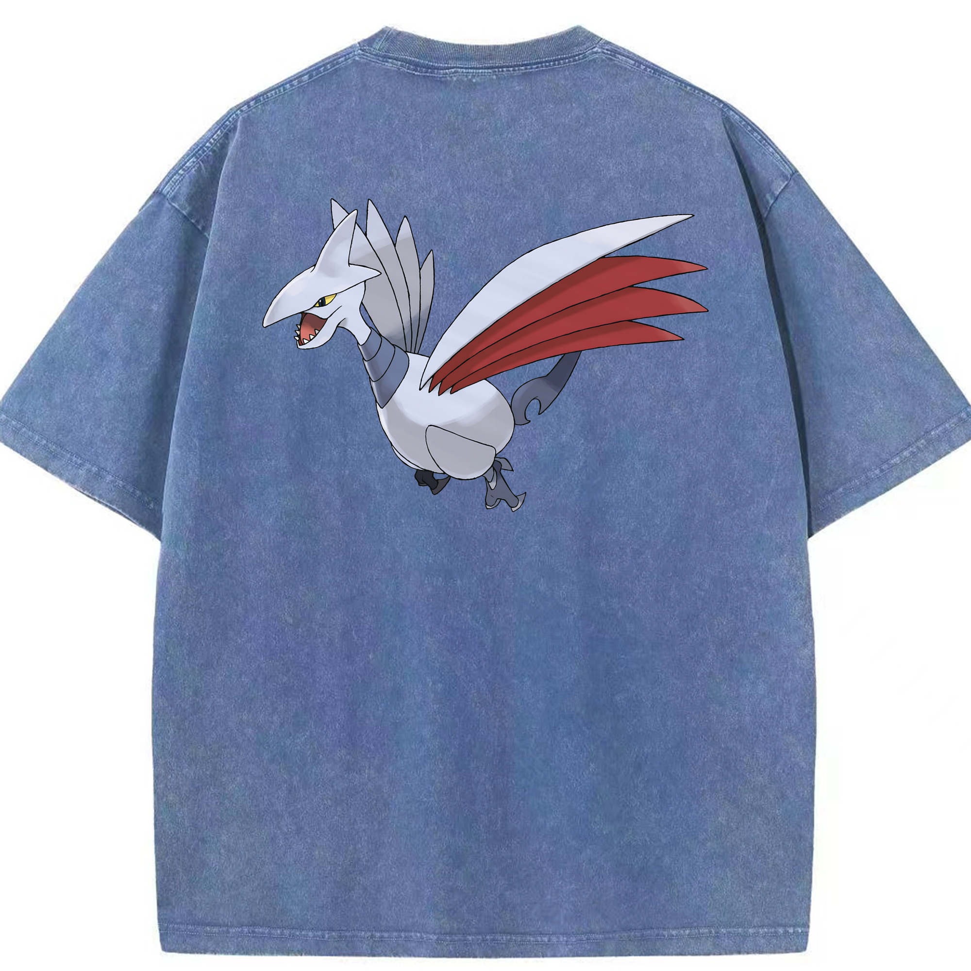 （画像用） ポケットモンスター Pokémon 綿100% ヴィンテージ風 半袖Tシャツ（背面プリント）