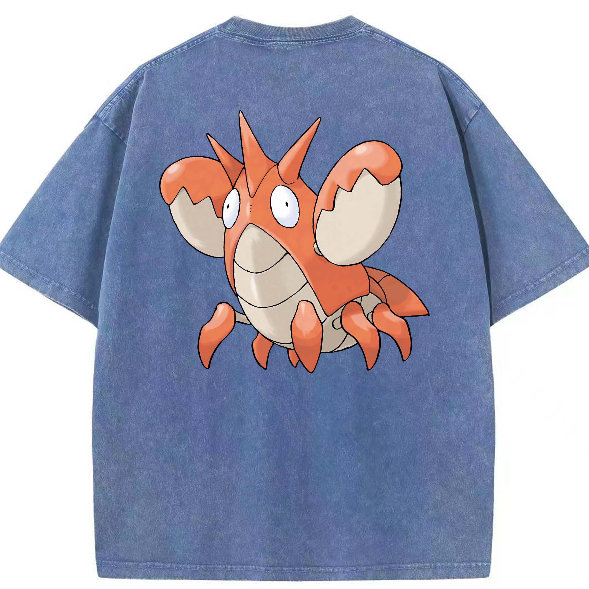 （画像用） ポケットモンスター Pokémon 綿100% ヴィンテージ風 半袖Tシャツ（背面プリント）