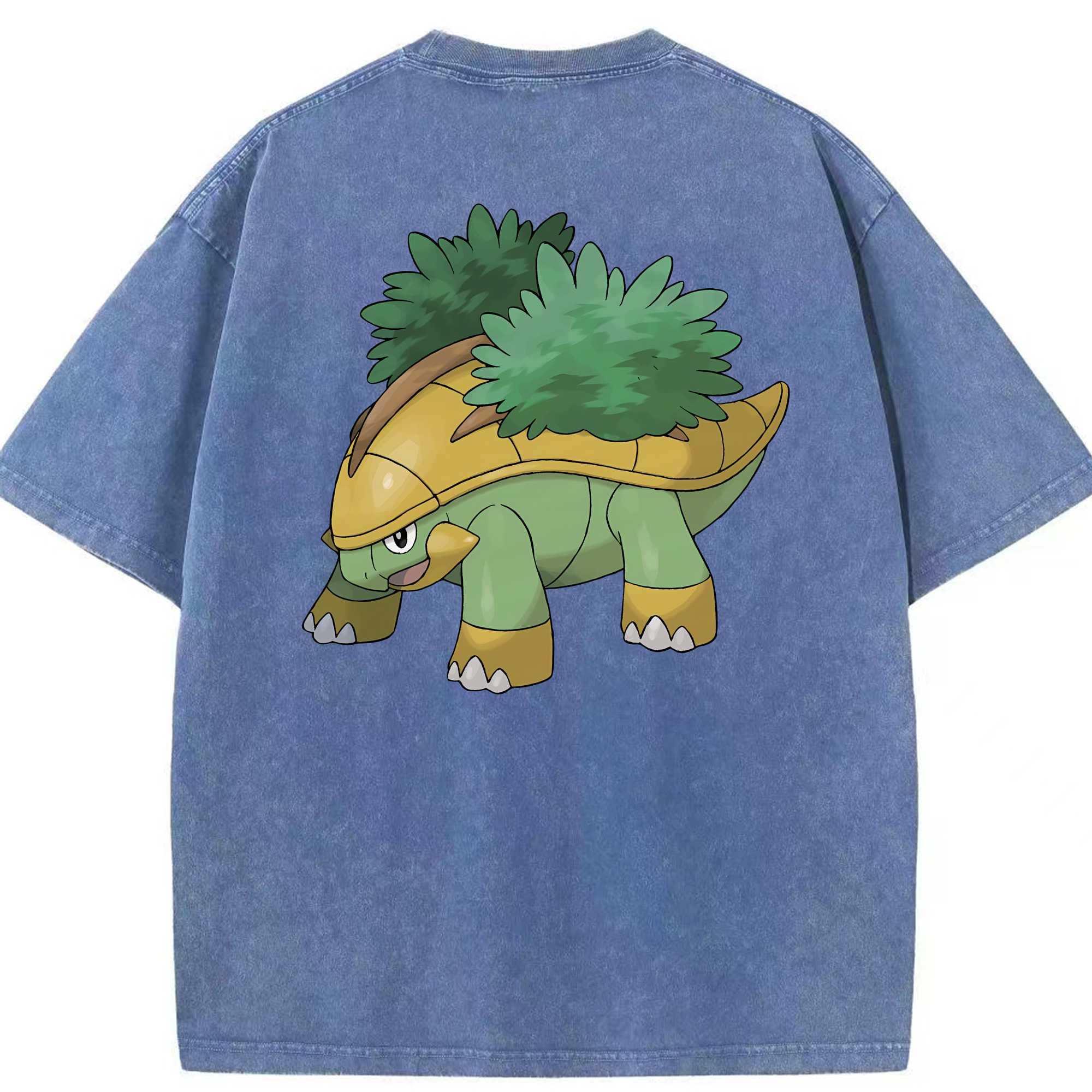 （画像用） ポケットモンスター Pokémon 綿100% ヴィンテージ風 半袖Tシャツ（背面プリント）