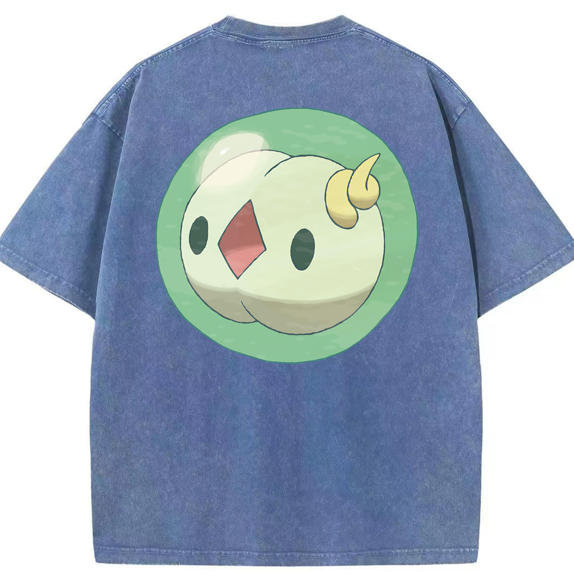（画像用） ポケットモンスター Pokémon 綿100% ヴィンテージ風 半袖Tシャツ（背面プリント）