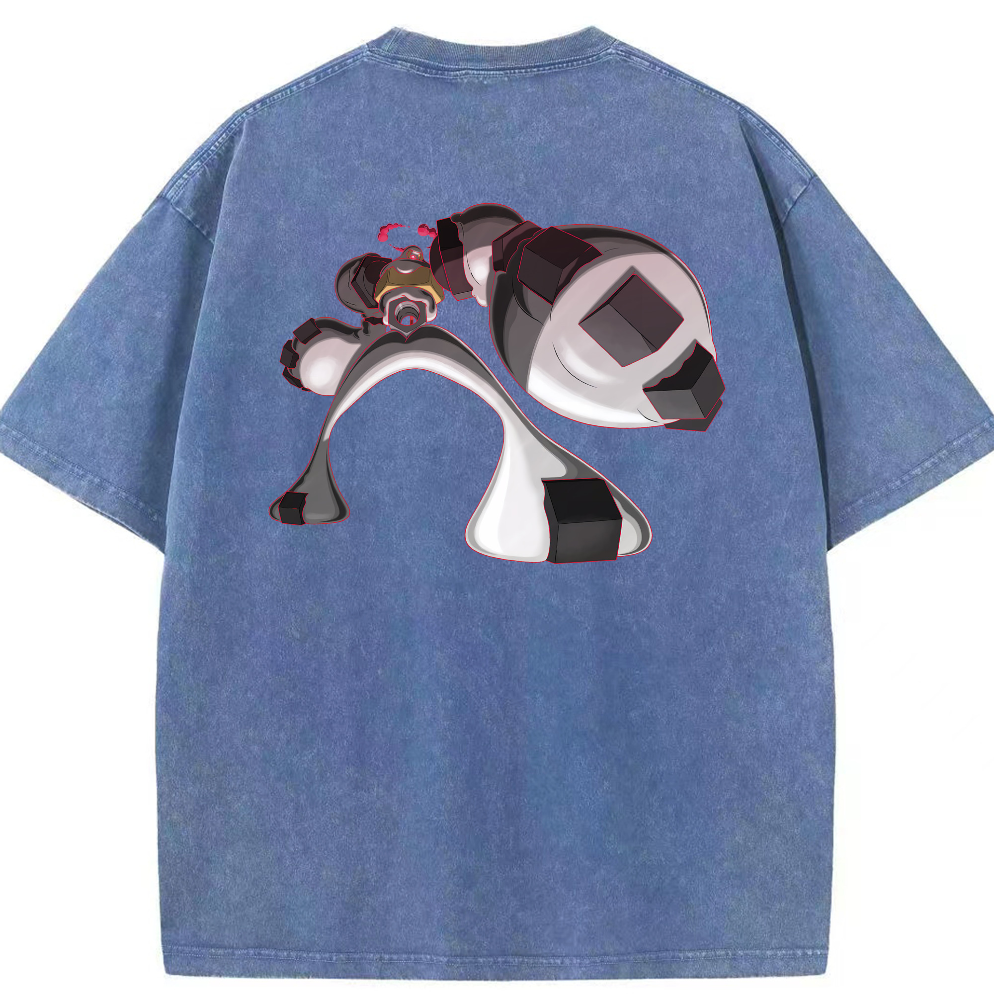 （画像用） ポケットモンスター Pokémon 綿100% ヴィンテージ風 半袖Tシャツ（背面プリント）