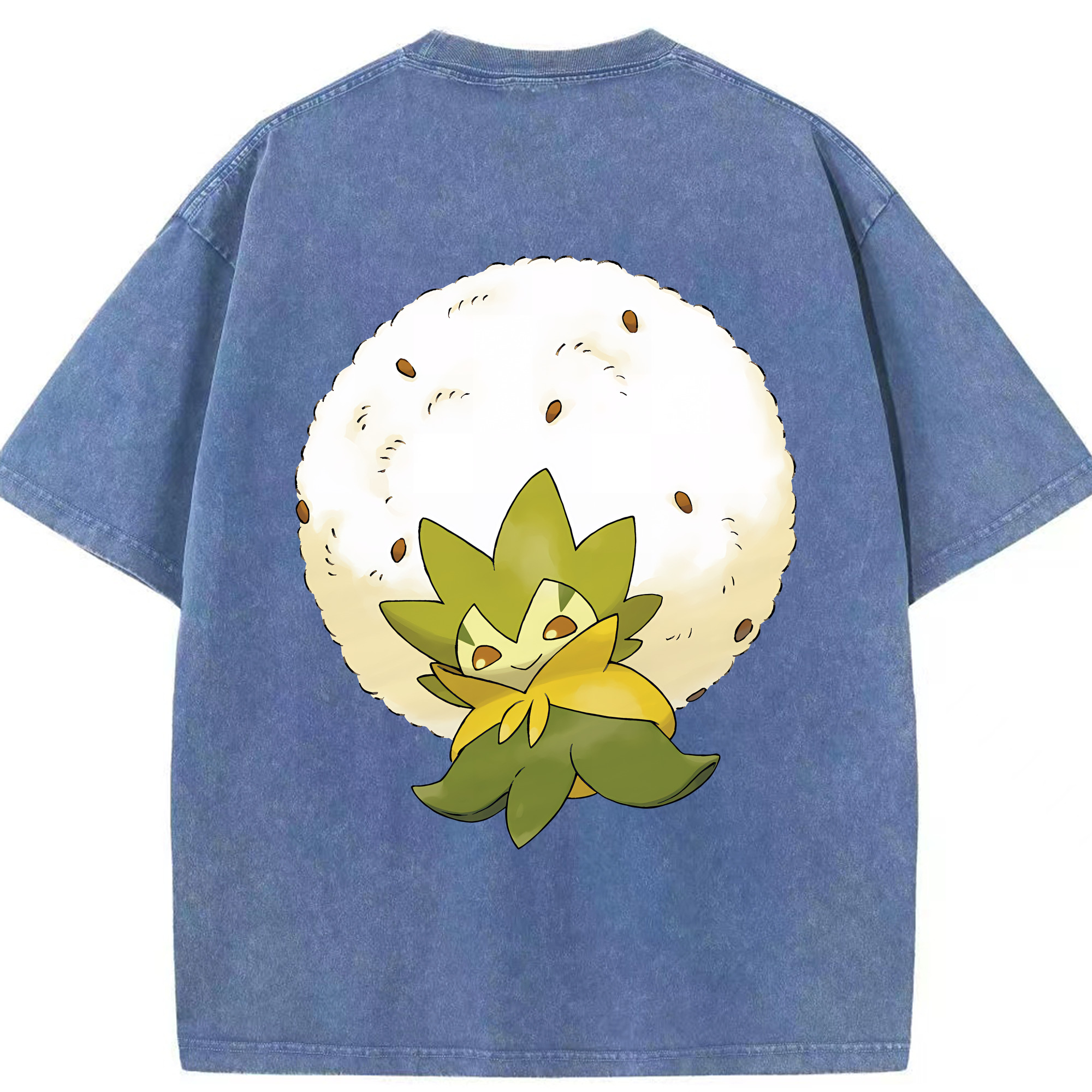 （画像用） ポケットモンスター Pokémon 綿100% ヴィンテージ風 半袖Tシャツ（背面プリント）