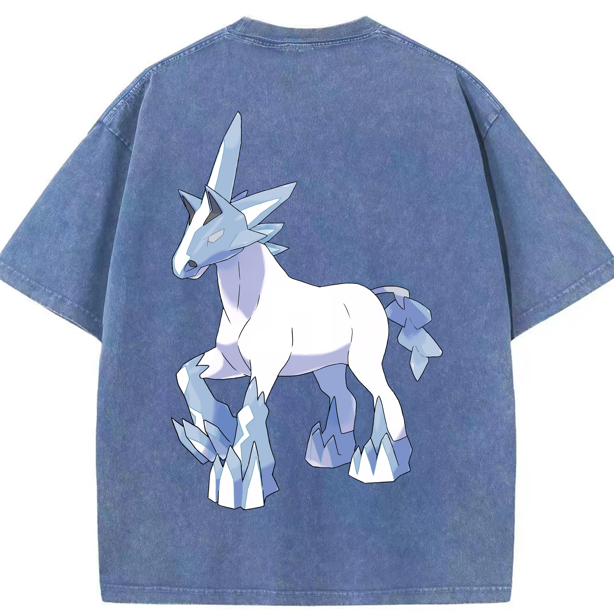 （画像用） ポケットモンスター Pokémon 綿100% ヴィンテージ風 半袖Tシャツ（背面プリント）