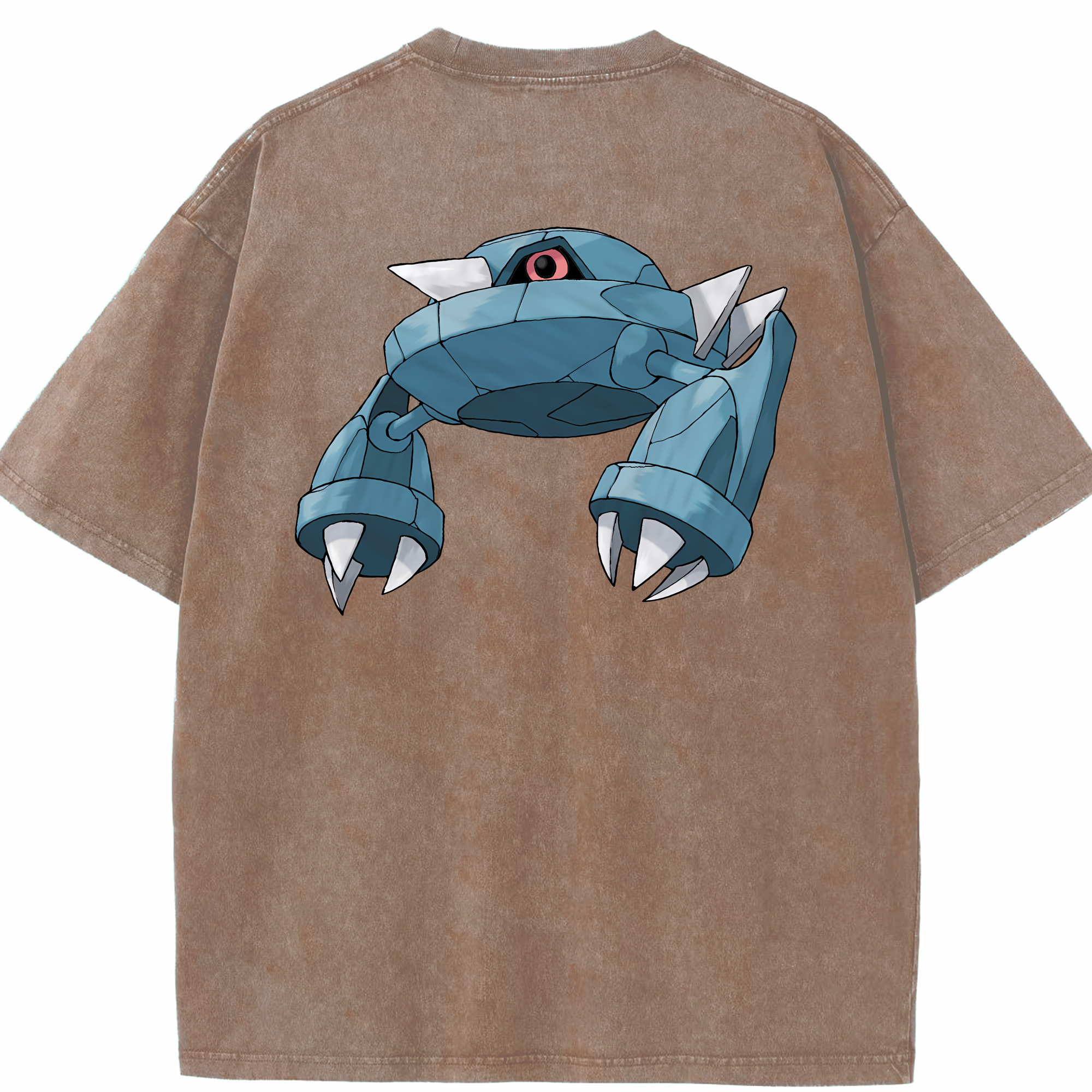 （画像用） ポケットモンスター Pokémon 綿100% ヴィンテージ風 半袖Tシャツ（背面プリント）
