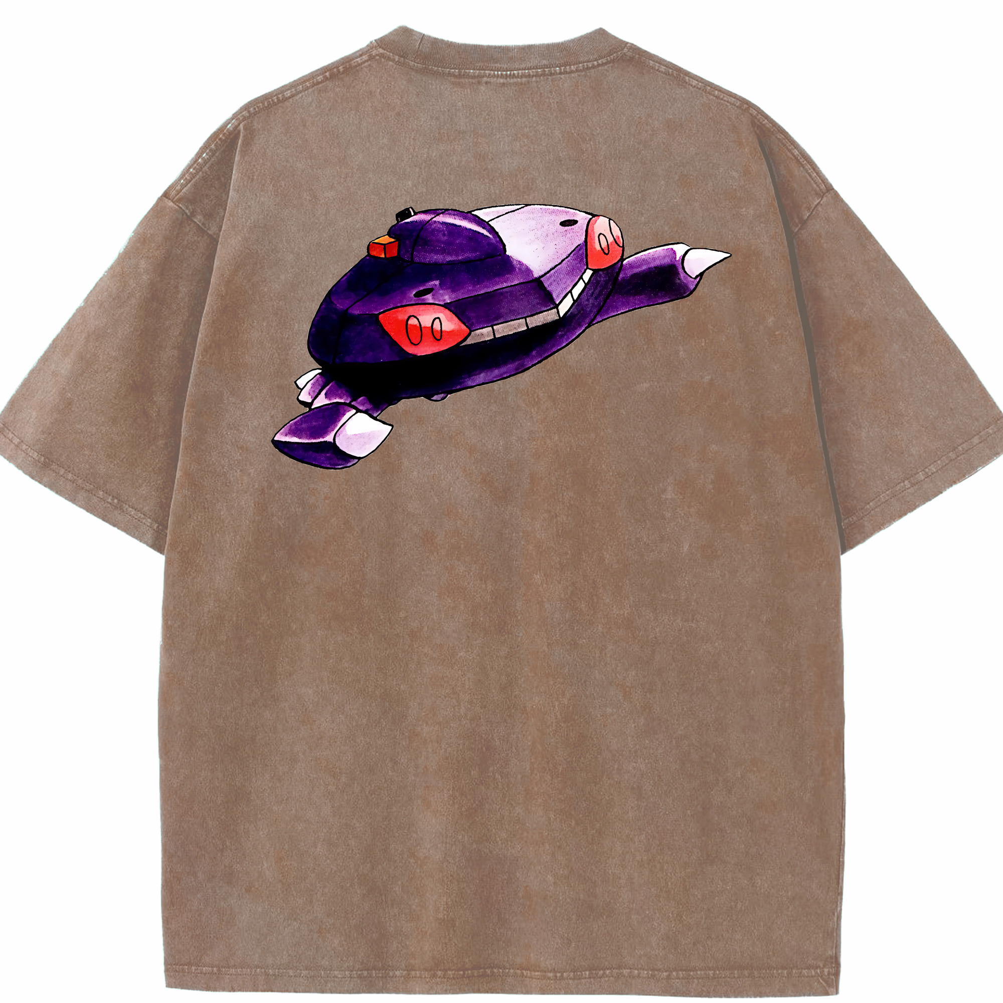 （画像用） ポケットモンスター Pokémon 綿100% ヴィンテージ風 半袖Tシャツ（背面プリント）