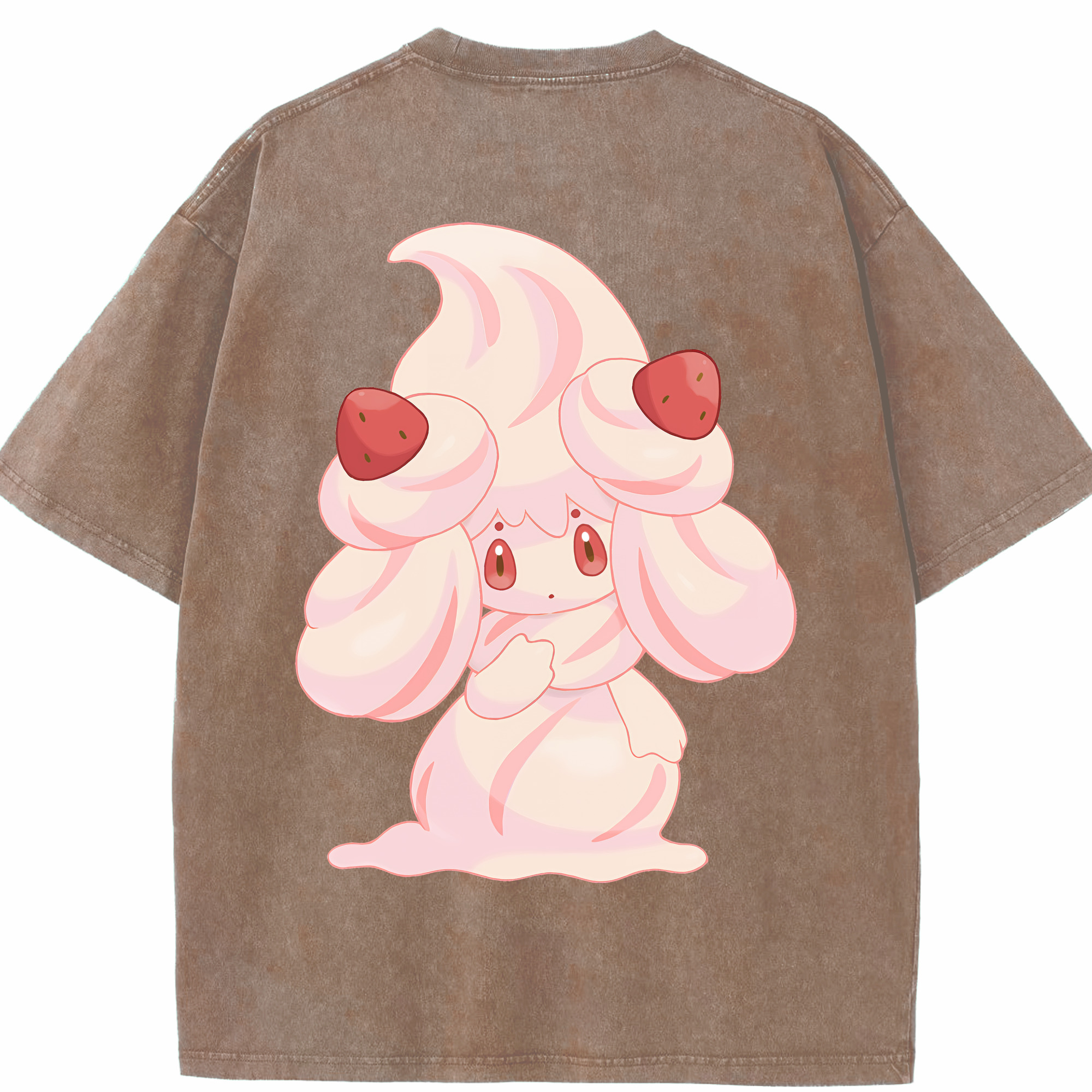 （画像用） ポケットモンスター Pokémon 綿100% ヴィンテージ風 半袖Tシャツ（背面プリント）