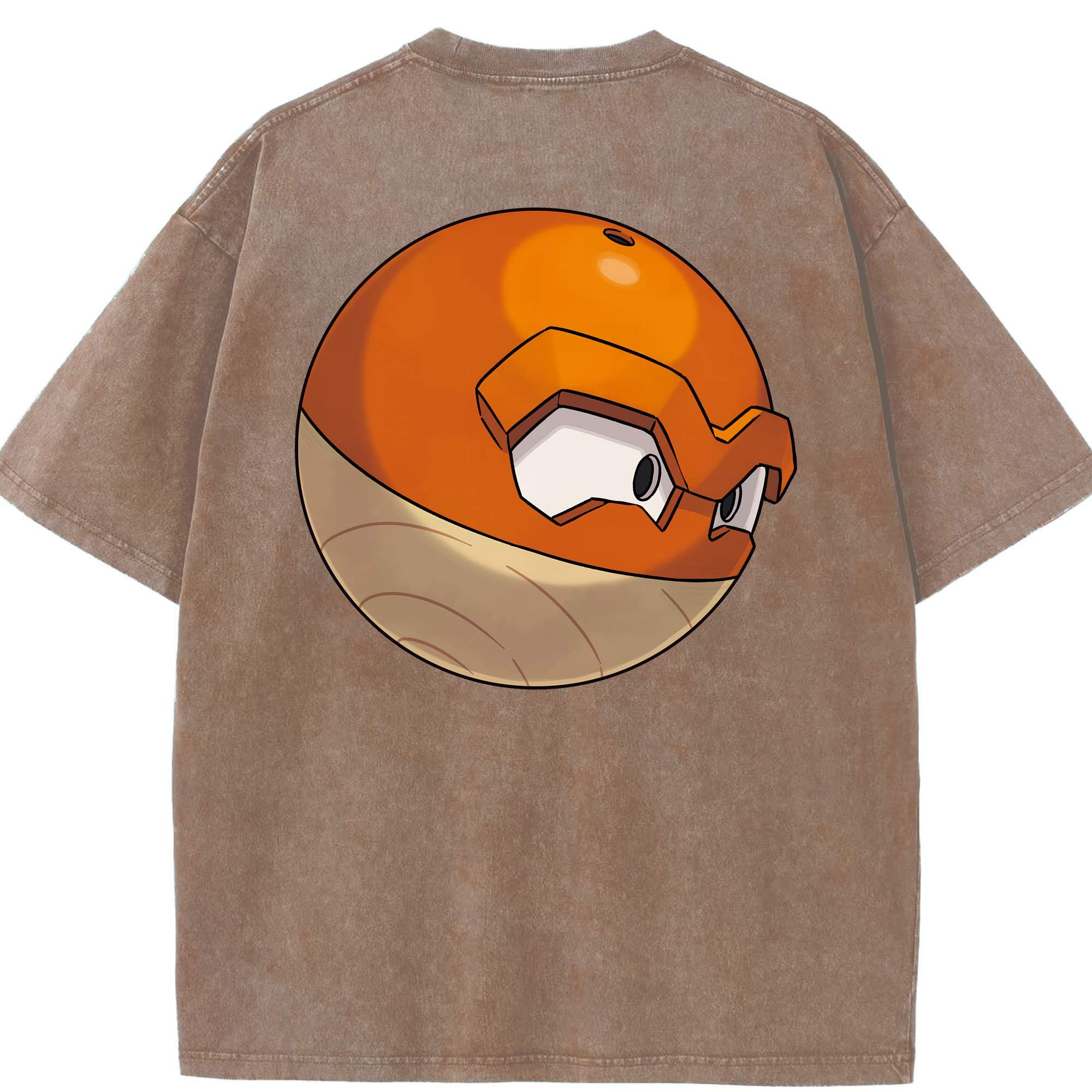 （画像用） ポケットモンスター Pokémon 綿100% ヴィンテージ風 半袖Tシャツ（背面プリント）