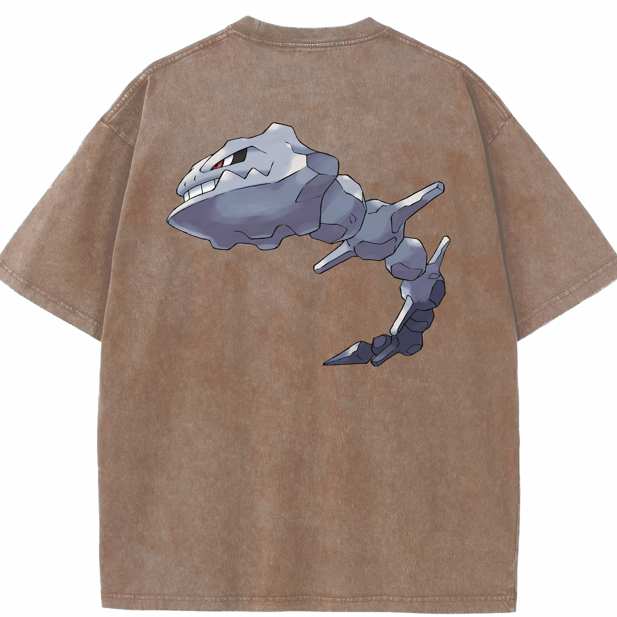 （画像用） ポケットモンスター Pokémon 綿100% ヴィンテージ風 半袖Tシャツ（背面プリント）
