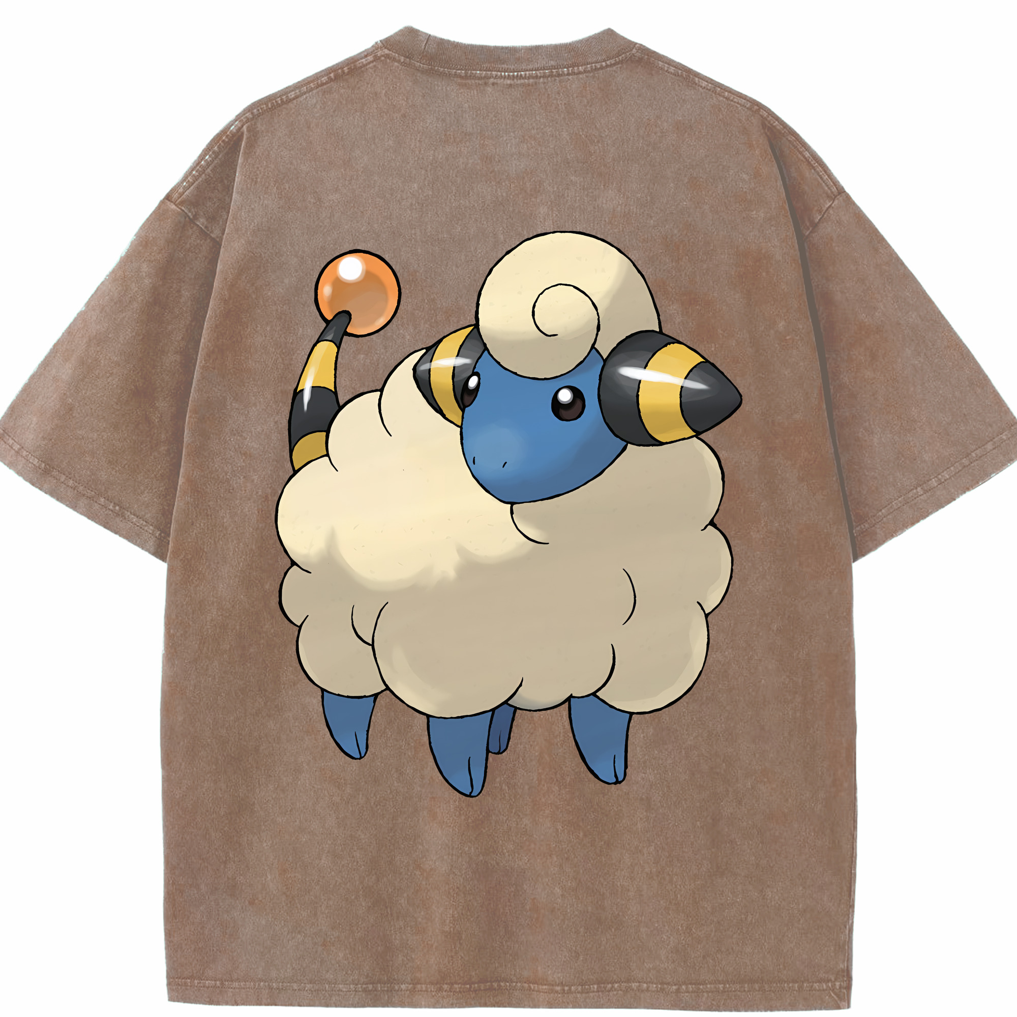 （画像用） ポケットモンスター Pokémon 綿100% ヴィンテージ風 半袖Tシャツ（背面プリント）